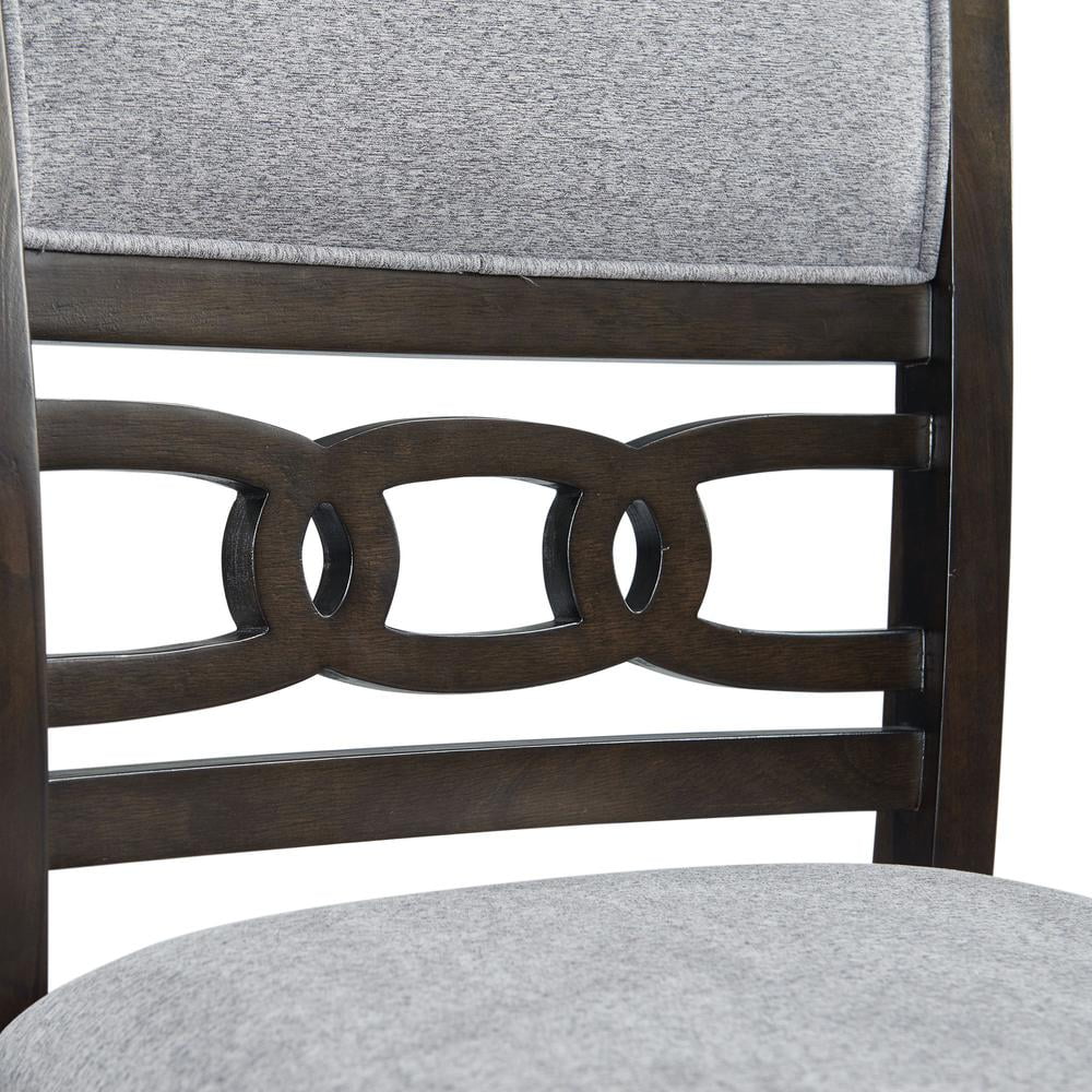 Picket House Furnishings Taylor Counter Height Side Chair Set in Walnut - Image 13