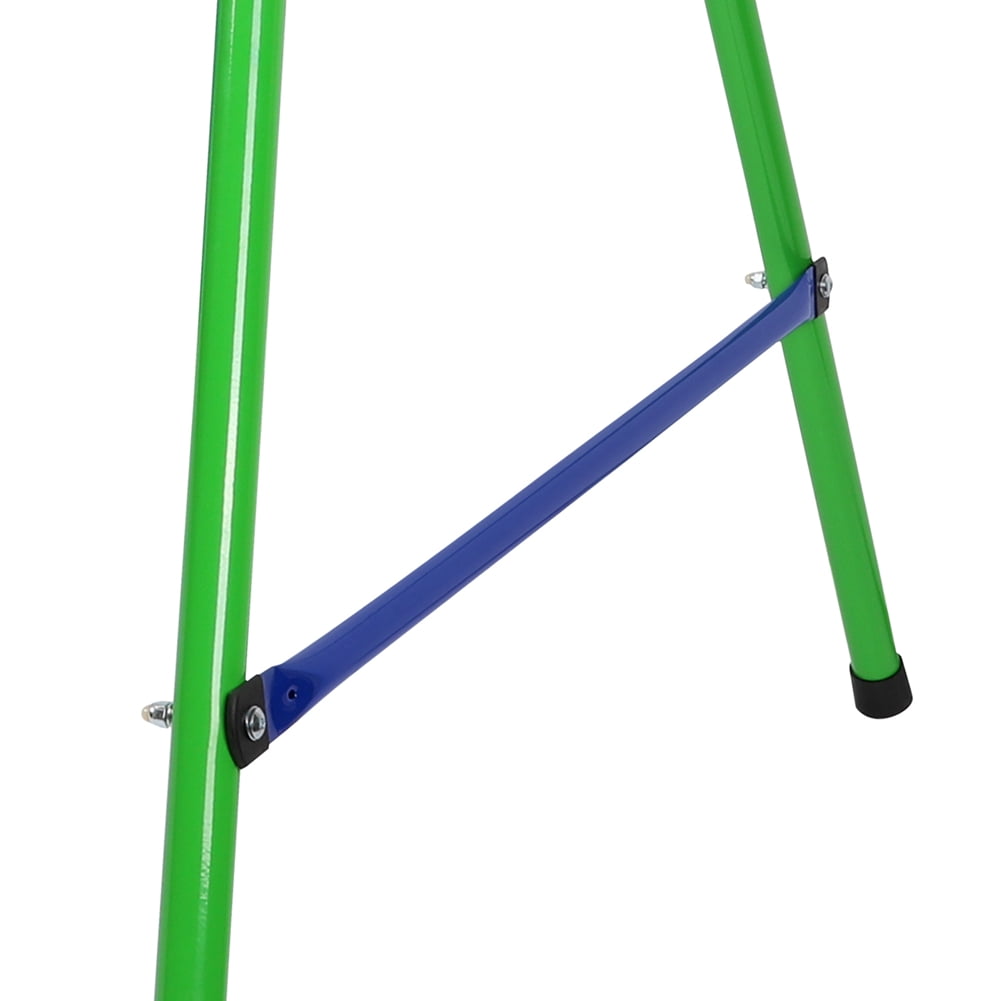 Toddler Swing Set Folding Metal Swing Set with Safety Seat for Baby Chirldren Gifts Sturdy Metal Swing Stand Safety Belt Indoor Outdoor Infant Swing for Toddlers Age 9-60 Months ChYoung - Image 10