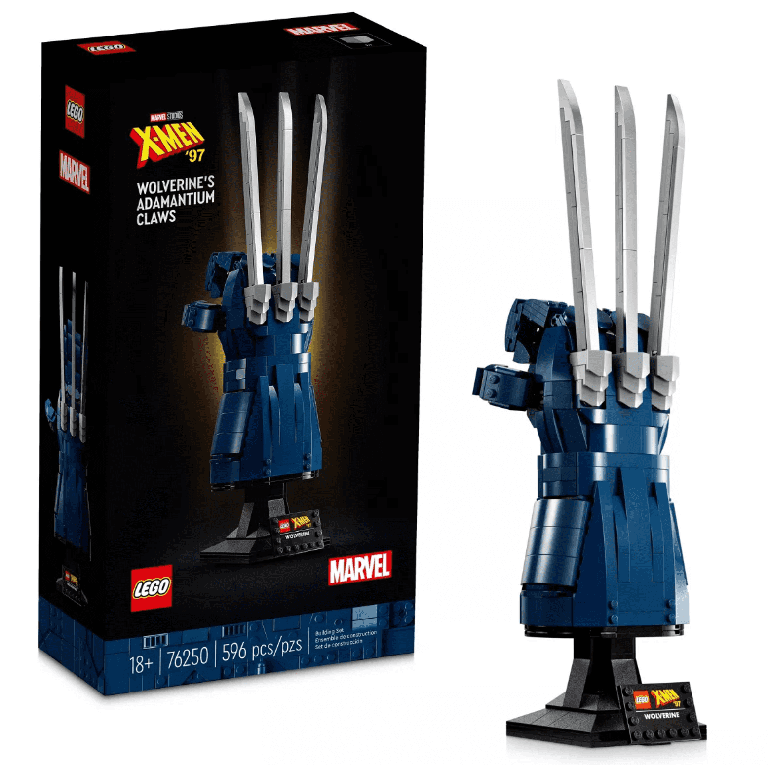 LEGO 76250 Marvel Wolverine's Adamantium Claws Collectible Building Kit; X-Men Glove - Image 2