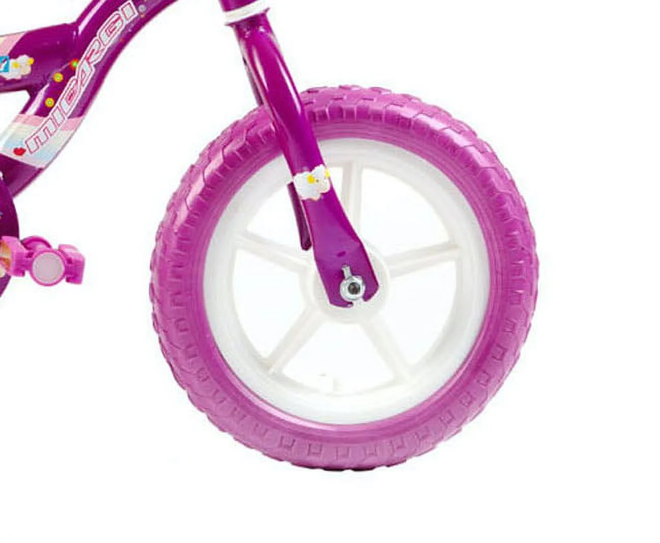 Wonderplay 12 inch Bike for 2-4 Years Old Kids, EVA Tires and Training Wheels,Great for Beginner - Image 3