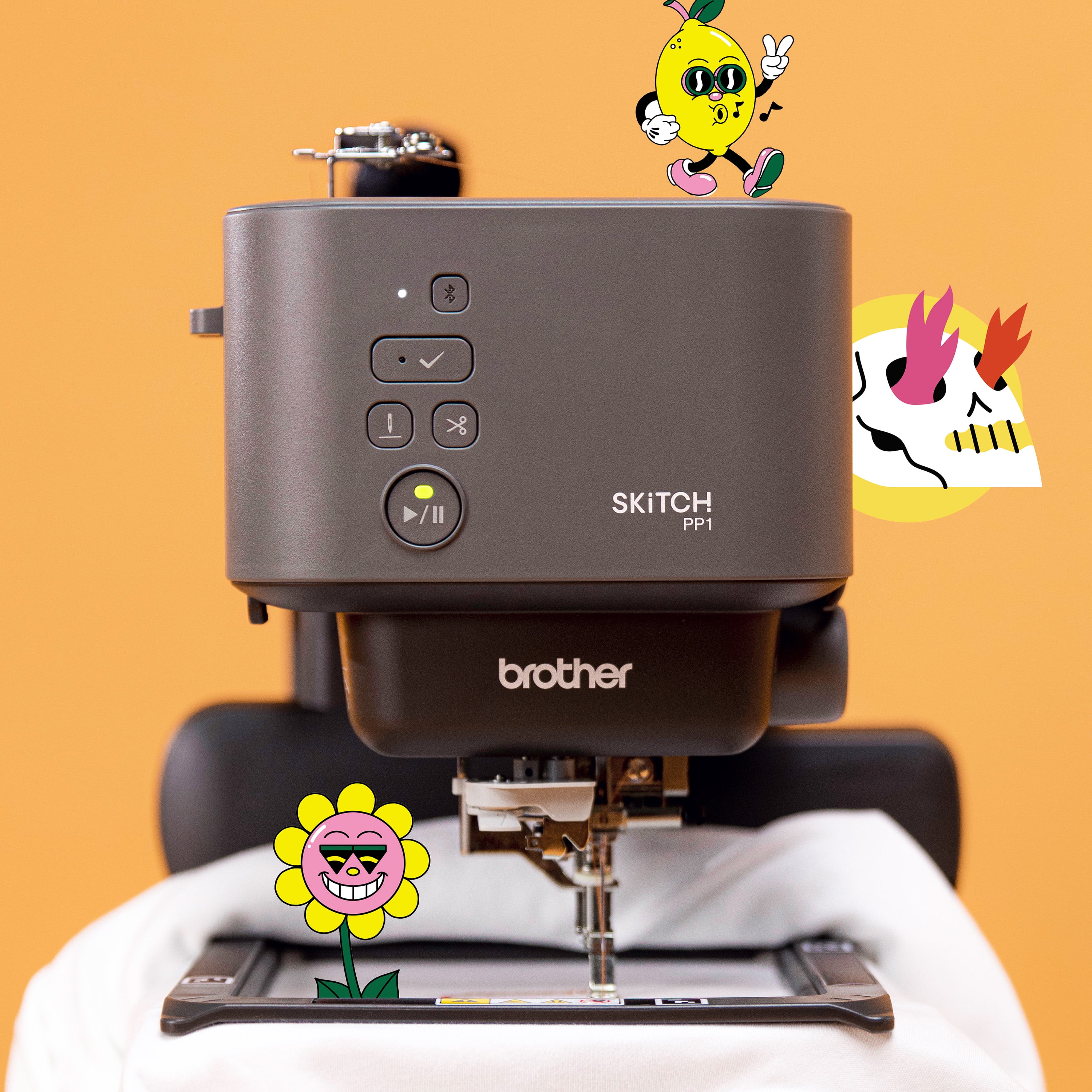 Brother Skitch PP1 Single-Needle Embroidery Machine - Image 4