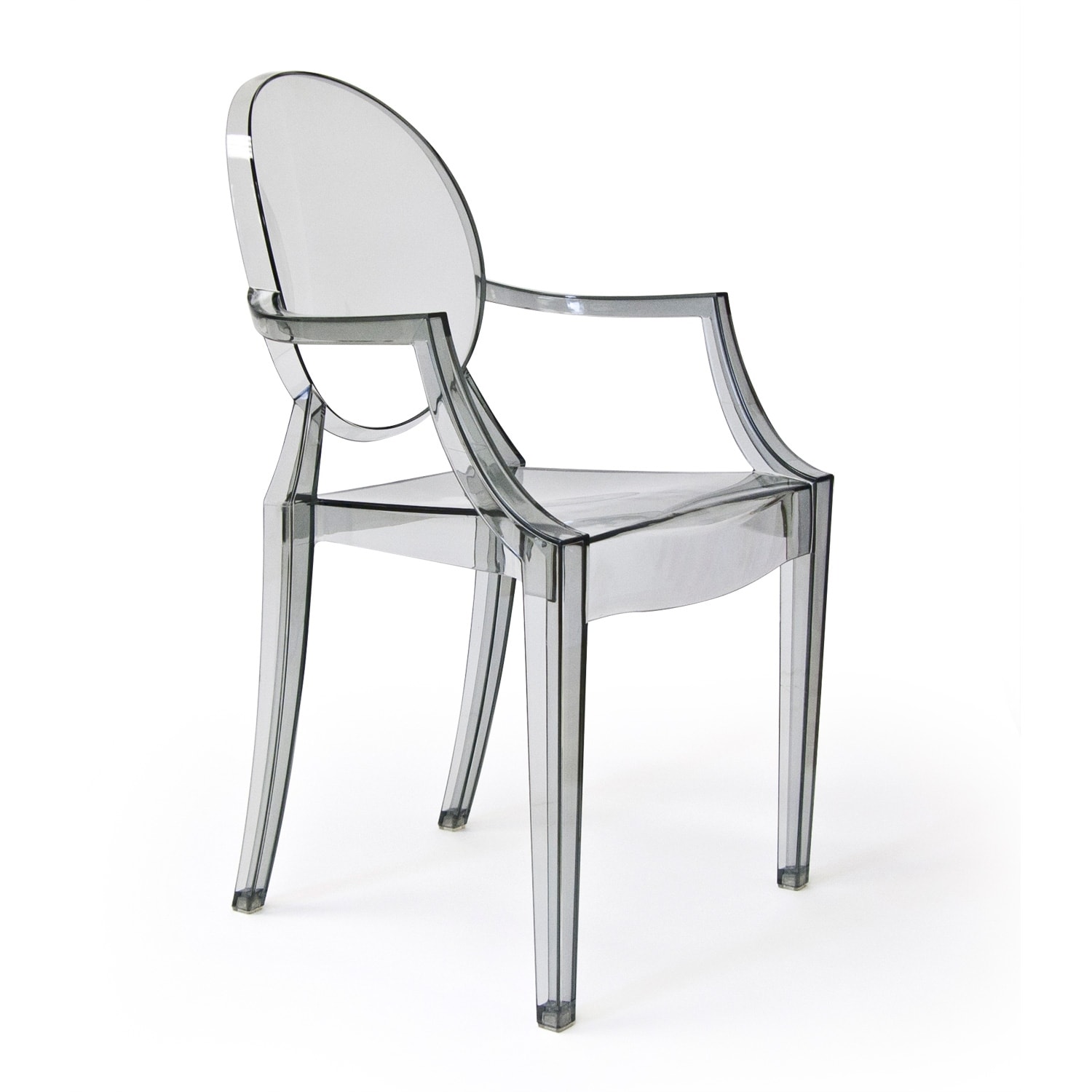 Specter Arm Chairs (Set of 2) Translucent Smoke - Image 2