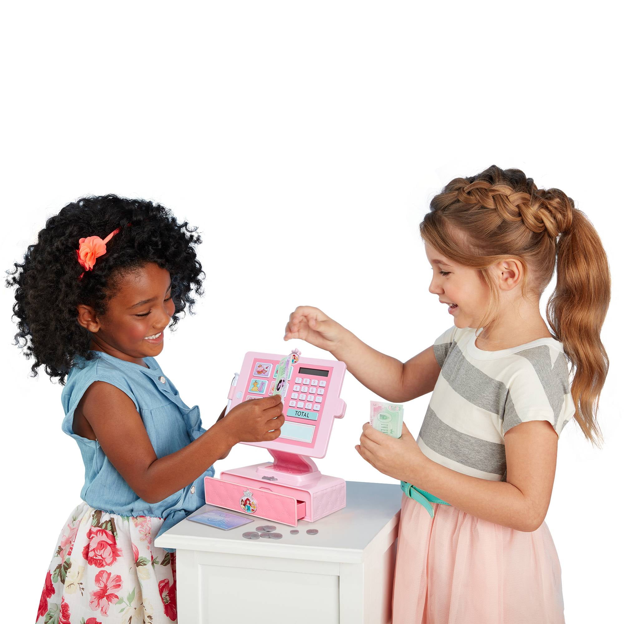 Disney Princess Style Collection Shop and Play Cash Register Includes Sounds and Phrases & 14 Pieces - Image 12