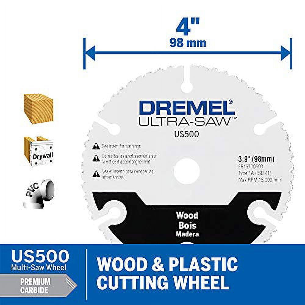Dremel US40-04 7.5 Amps 4 in. Ultra-Saw Corded Brushless Compact Circular Saw Tool Kit - Image 12