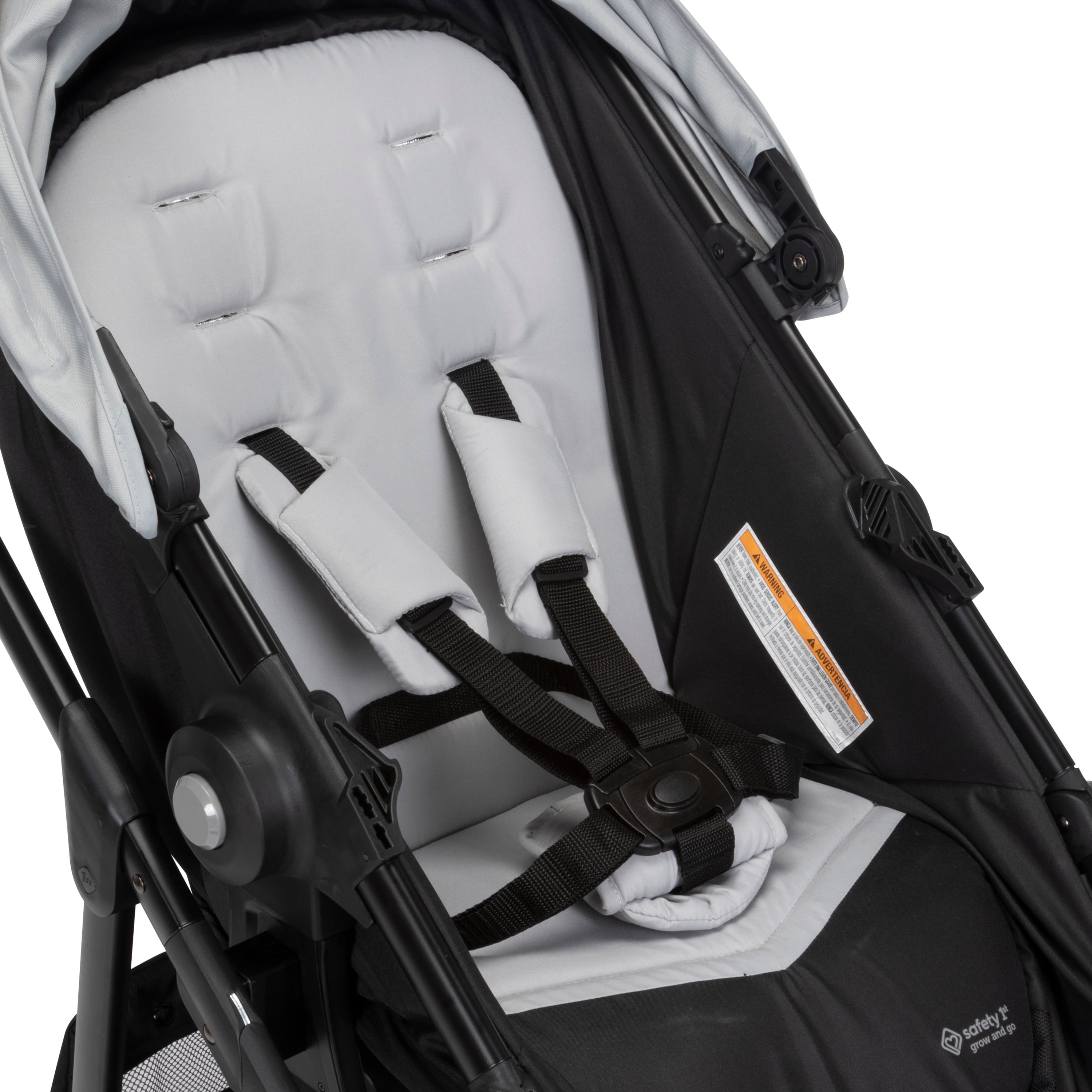 Safety 1st Grow and Go Sprint Modular Travel System Stroller with Rear-Facing Infant Car Seat, Whisper Grey, Toddler, Unisex - Image 8