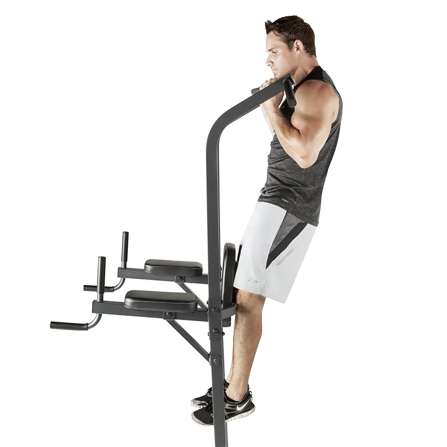 Marcy Pro Upper Body, Core, & Back Home Workout Steel Power Tower | TC-3515 - Image 3