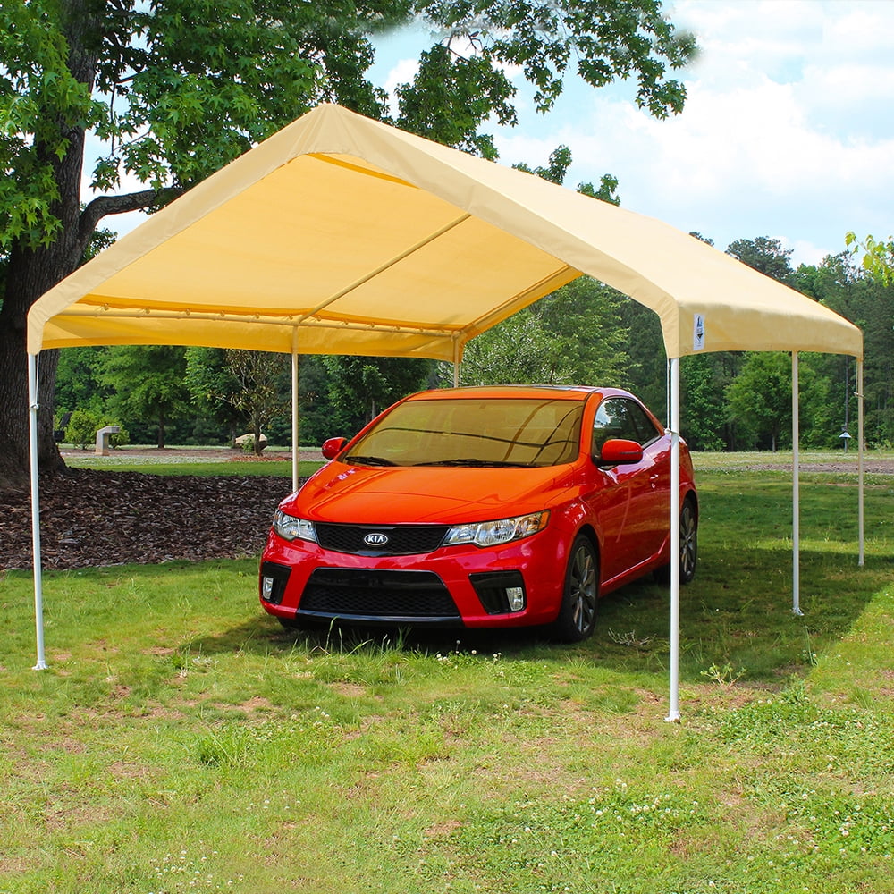 King Canopy Tan Drawstring Cover - Image 6