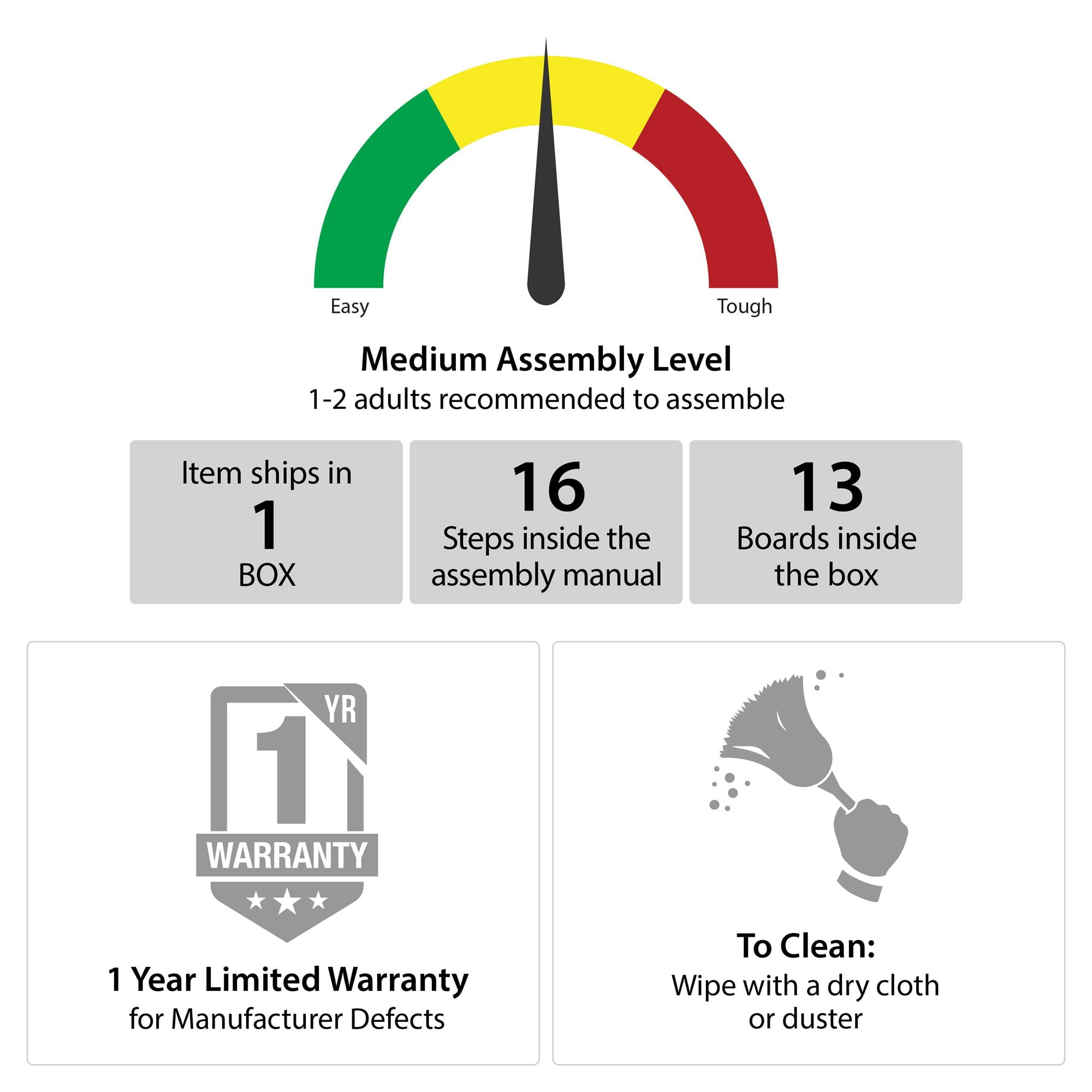 Systembuild Evolution Westford Tall Asymmetrical Garage Storage Cabinet, Graphite Gray - Image 5