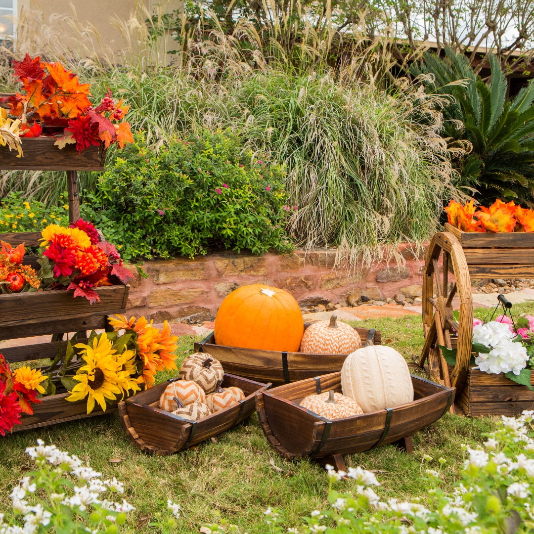 Leigh Country TX 93961 Half Barrel Planter Set, 3 Piece - Image 5