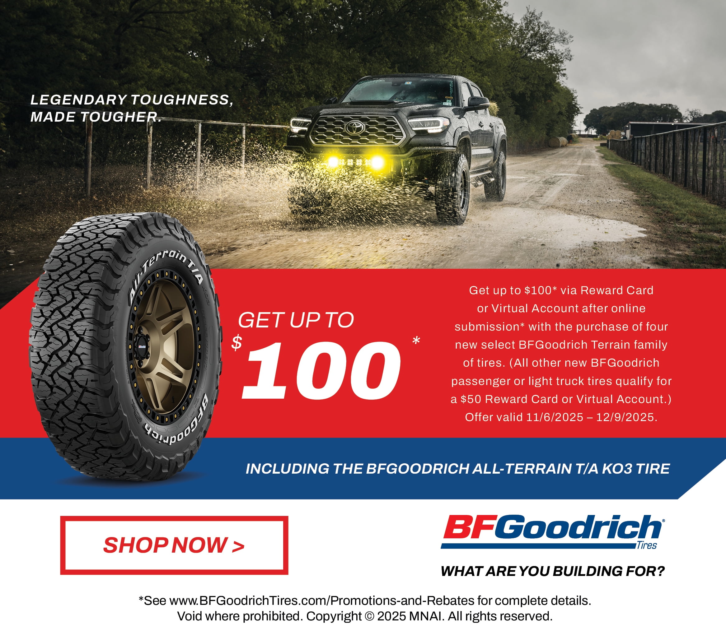 BFGoodrich Advantage T/A Sport LT All-Season 255/50R20/XL 109H Tire - Image 3