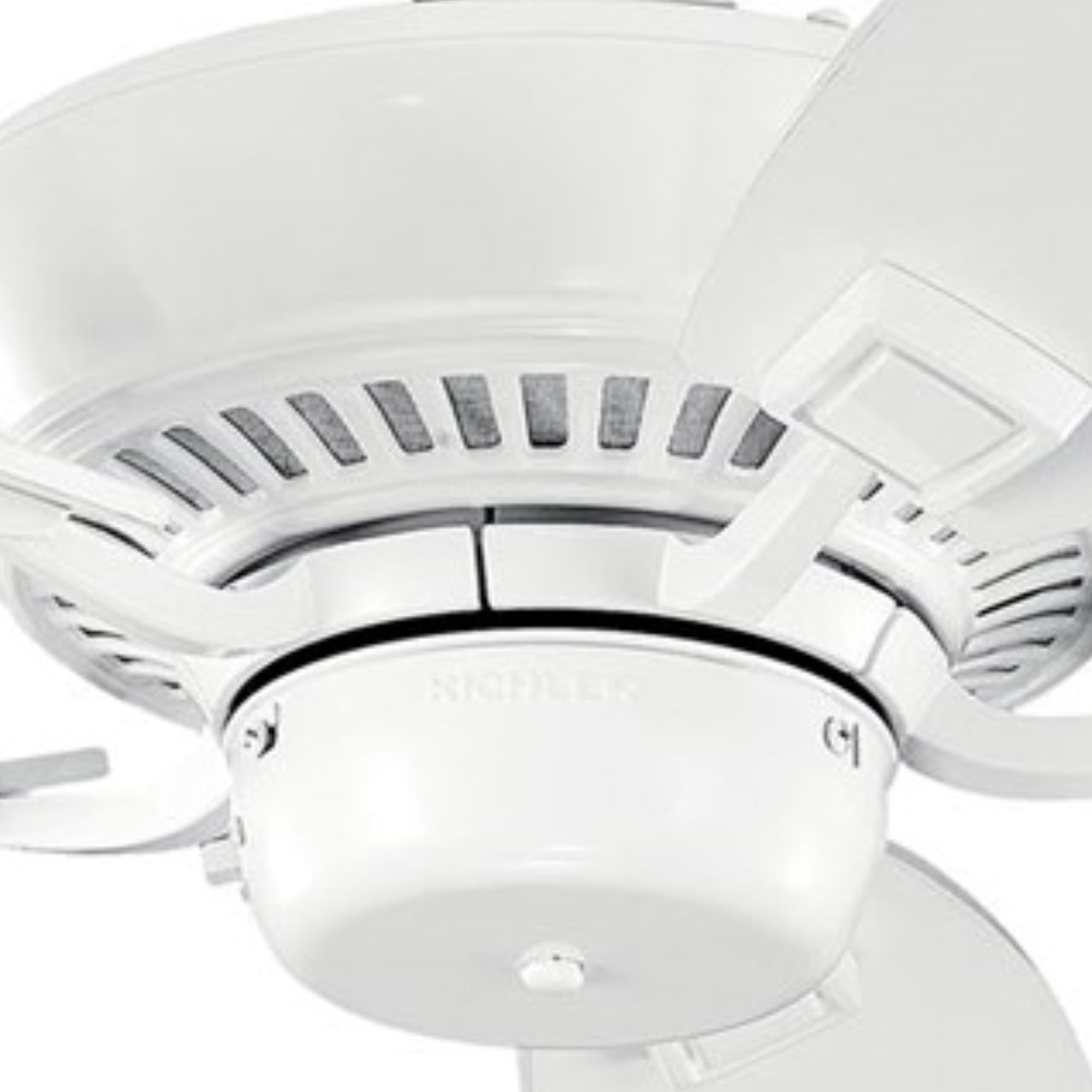 Ceiling Fan With Traditional Inspirations 15 Inches Tall By 30 Inches Wide-White Finish Kichler Lighting 300103Wh - Image 6