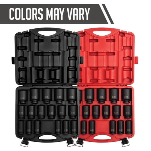 Sunex 17 PC 3/4" DR Metric Deep Impact Socket Set - Image 4