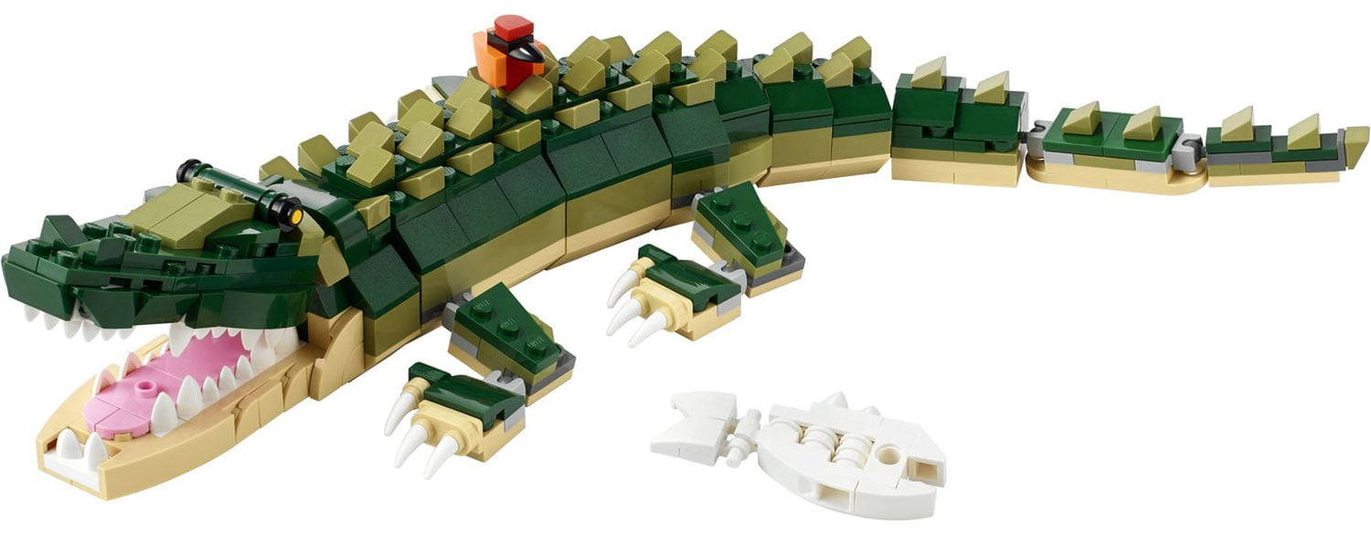 LEGO Creator 3in1 Crocodile 31121 Building Toy Featuring Wild Animal Toys for Kids (454 Pieces) - Image 8