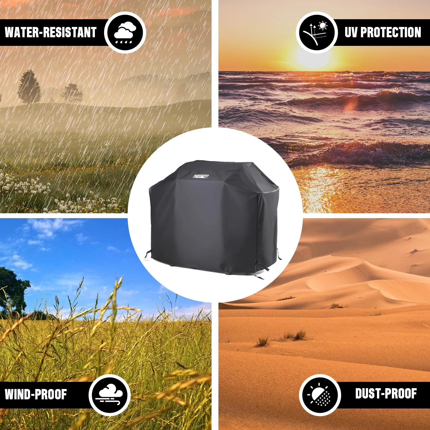 Monument Grills 54in Grill Cover for 4-Burner Grills - Image 6