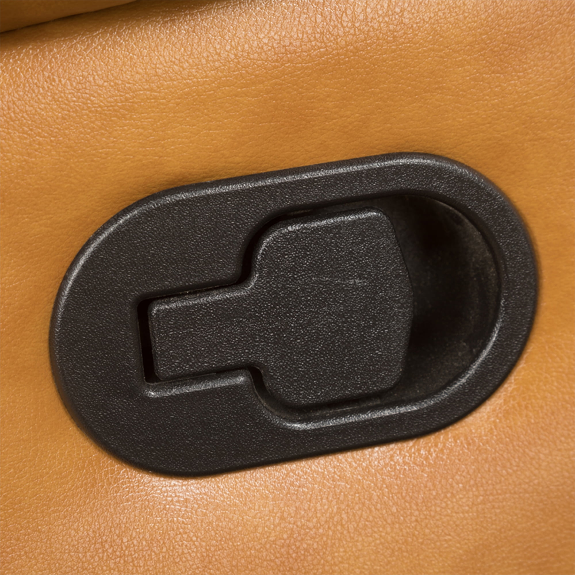 Aukfa Leather Recliner Chair, 38" Overstuffed Armchair Living Room Read Chair for Adults, Ginger - Image 7