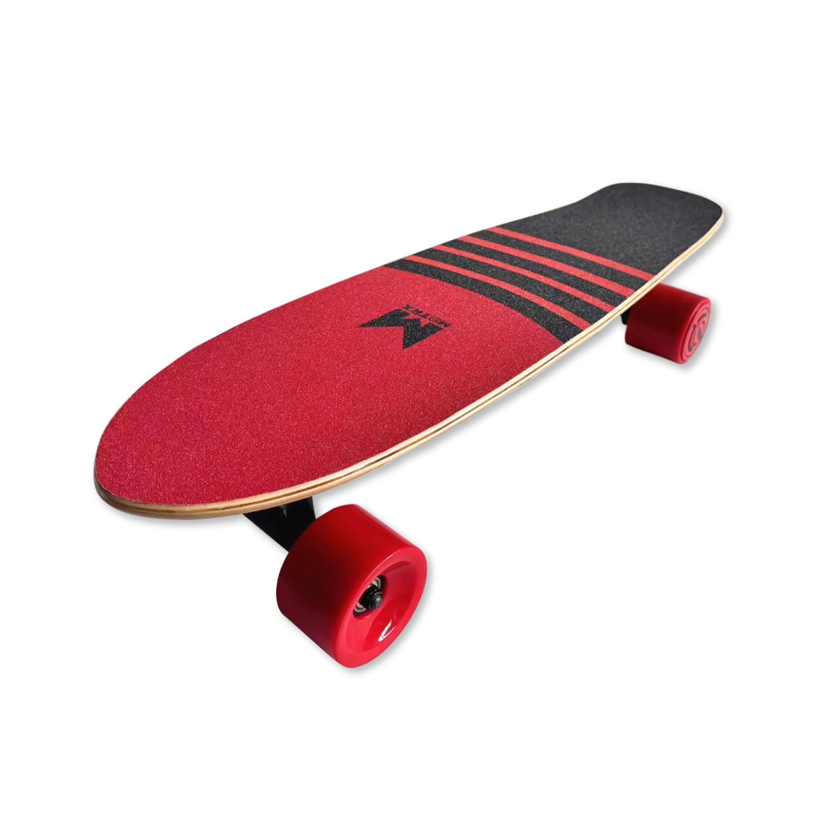 M8TRX EB100 Electric Skateboard, Gravity Sensor Riding, 300 Watt, 28" Deck, 10 MPH, Red - Image 8