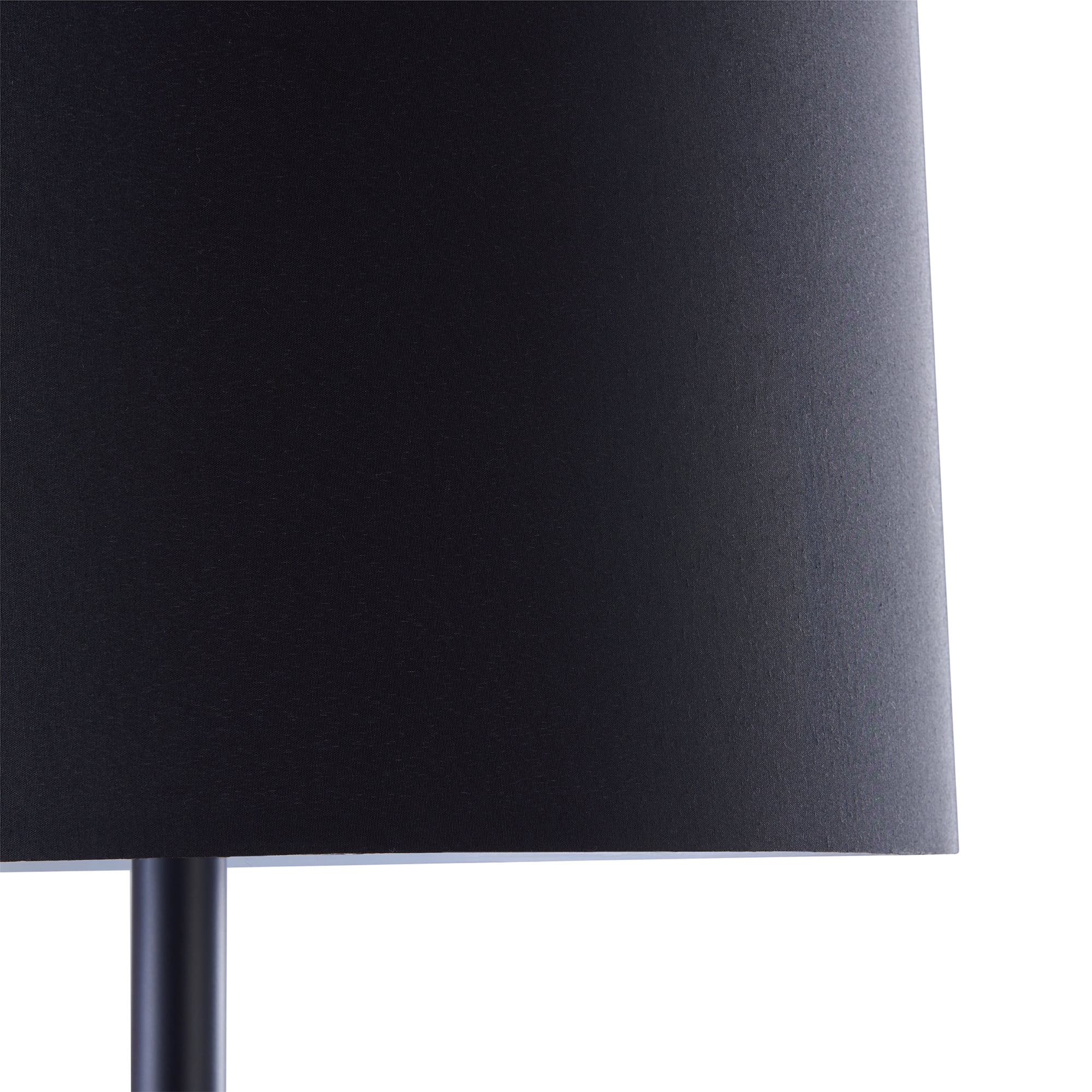 Teamson Home Shenna Floor Lamp with Side Table and Built-In USB, Faux Marble/Black - Image 4