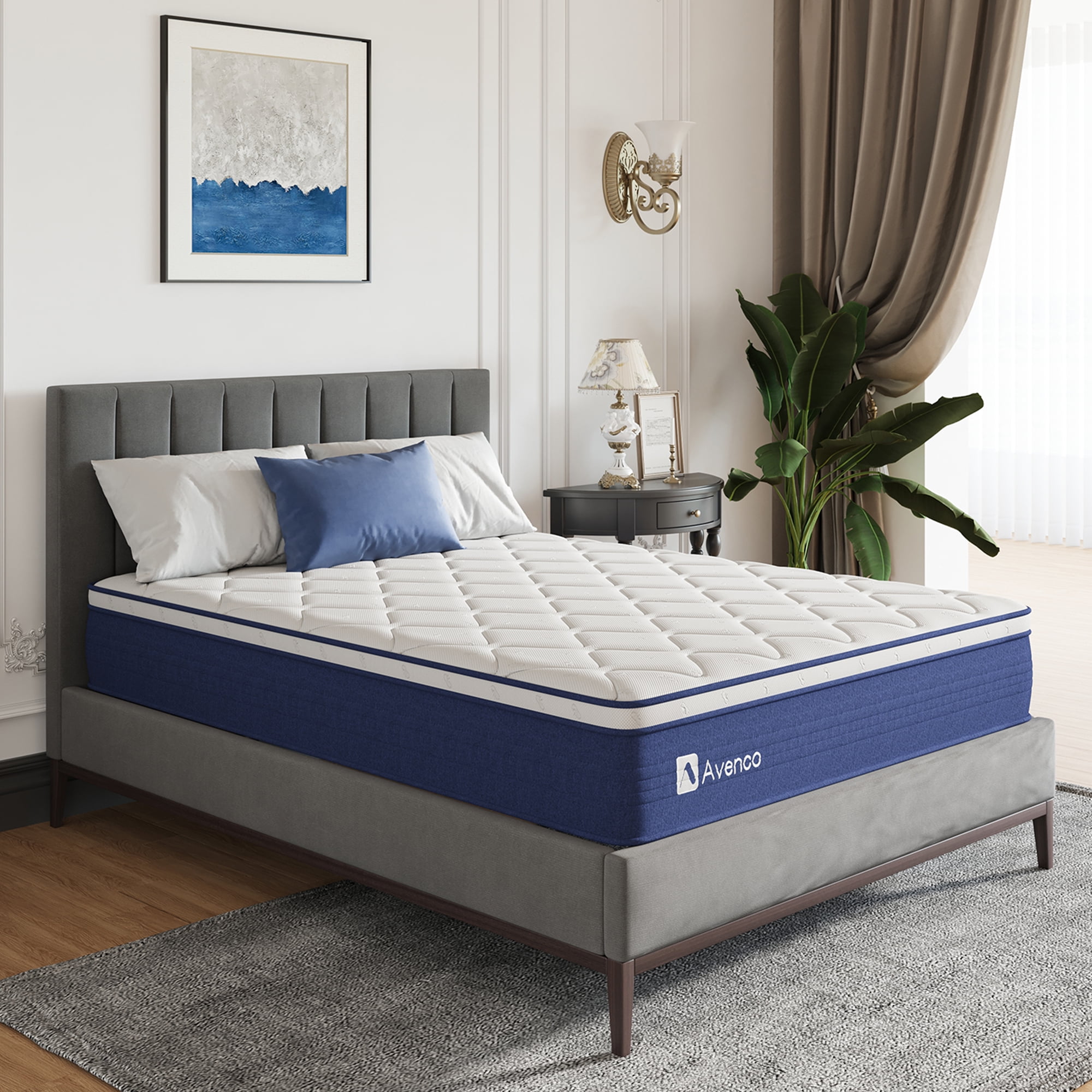 Avenco Airsea 10"Twin Size Medium Firm Support Hybrid Mattress, Motion isolation Pressure Relif, CertiPUR-US - Image 9