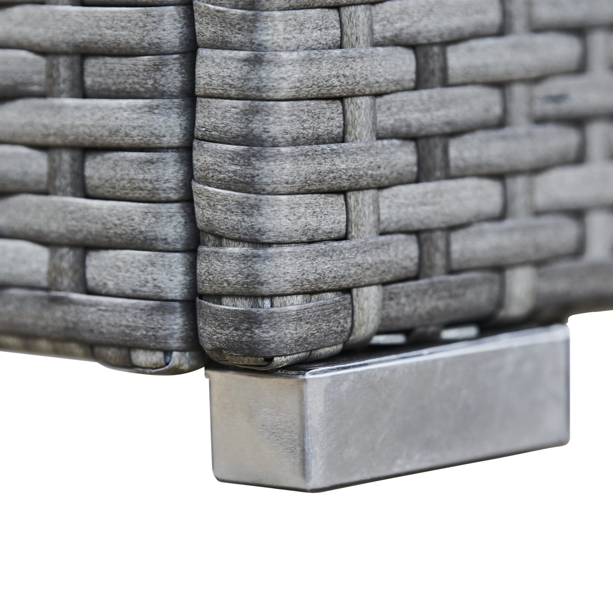 Teamson Home Outdoor Propane Tank Cover Table, Gray - Image 5