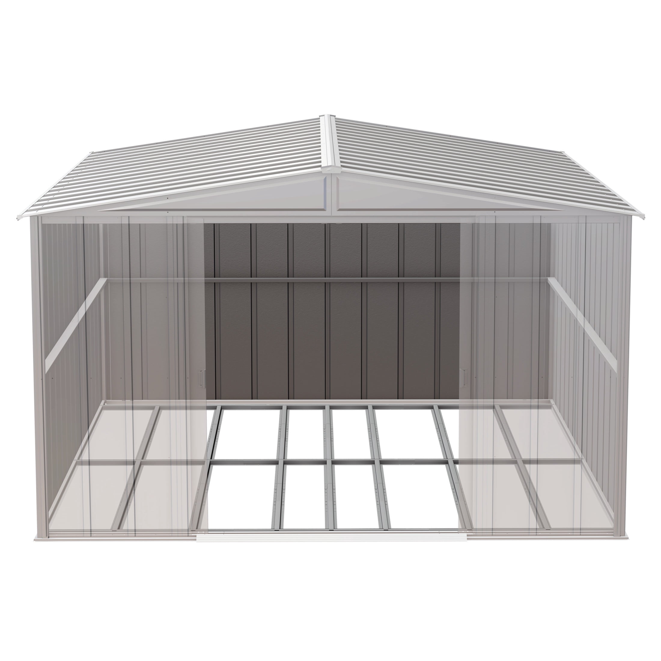Arrow Classic Grey Floor Frame Kit For Sheds 10X11, 10X12 And 10X14 Ft. And Select Sheds 10X11, 10X12 And 10X14 Ft. - Image 4