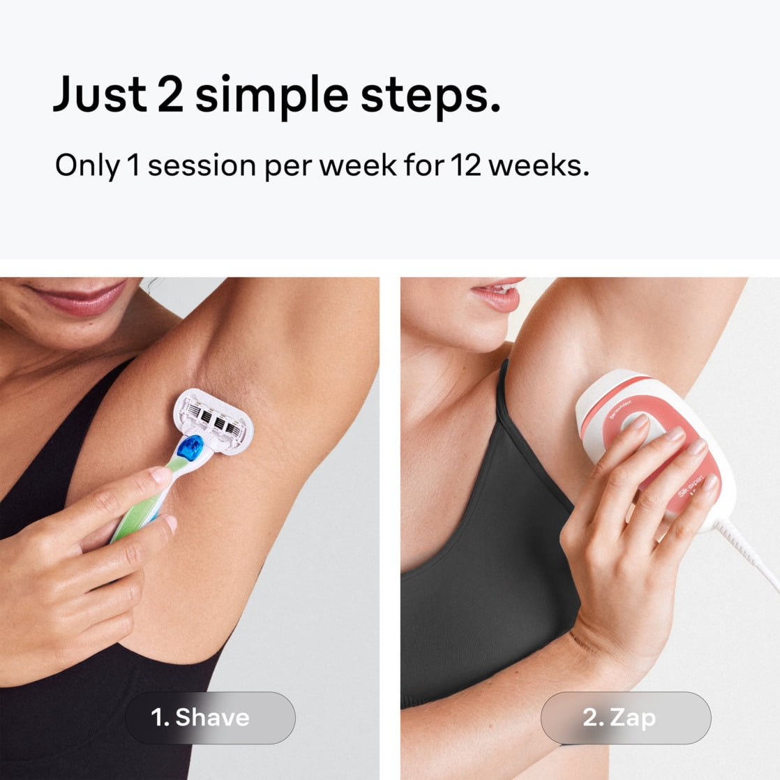 Braun IPL Silk-Expert Mini Laser Hair Removal at Home, Permanent Hair Reduction for Women and Men, Holidays Gifts with Pouch, Venus Razor, PL1014 - Image 10