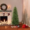 Pre-Lit 4' Carson Pine Artificial Christmas Tree with 70 Lights, Green - Image 2