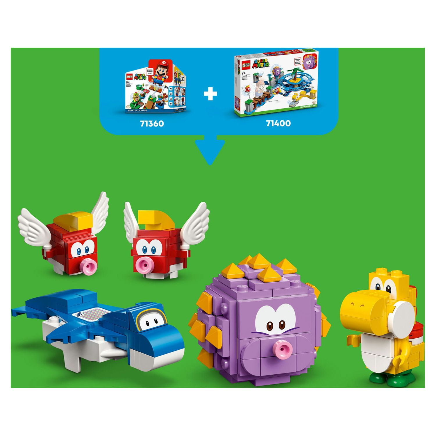 LEGO Super Mario Big Urchin Beach Ride Expansion 71400 - Image 7