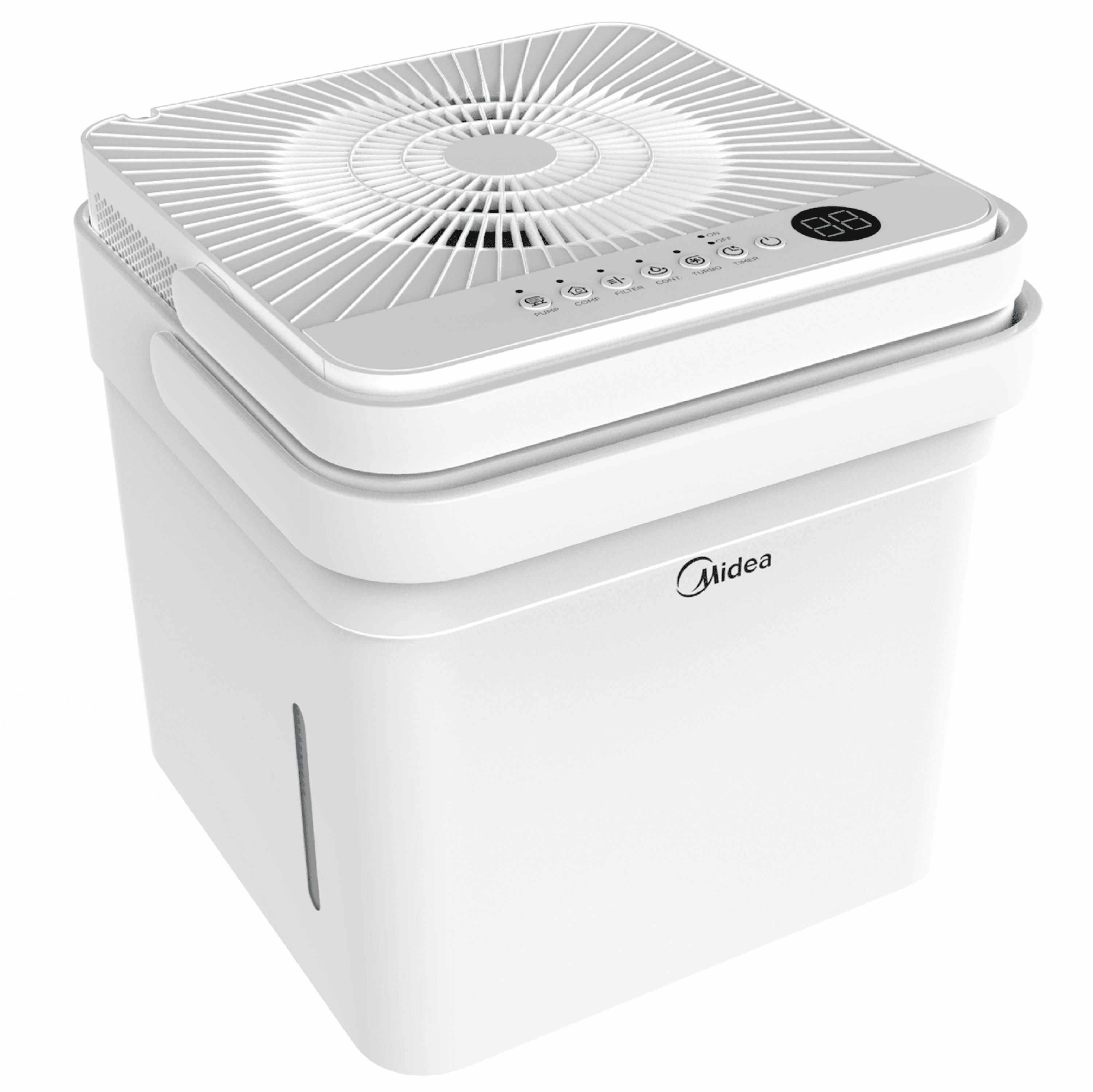 Midea Cube Dehumidifier, 20 Pint, For Basements and Rooms Up To 2,000 Sq Ft, Auto Shut Off, Wi-Fi, White - Image 17