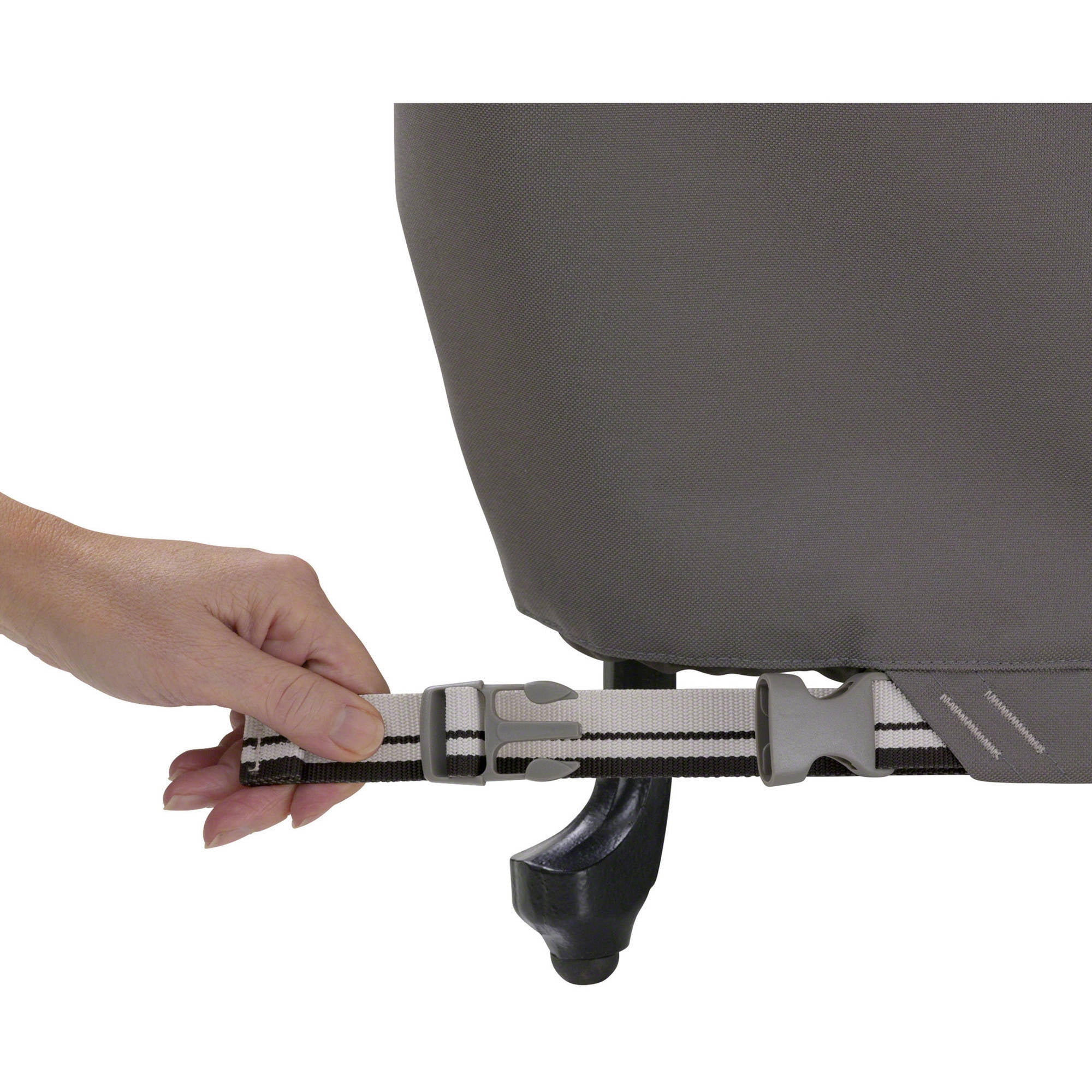 Classic Accessories Ravenna Water-Resistant 32 Inch Built-In BBQ Grill Top Cover, Taupe - Image 10