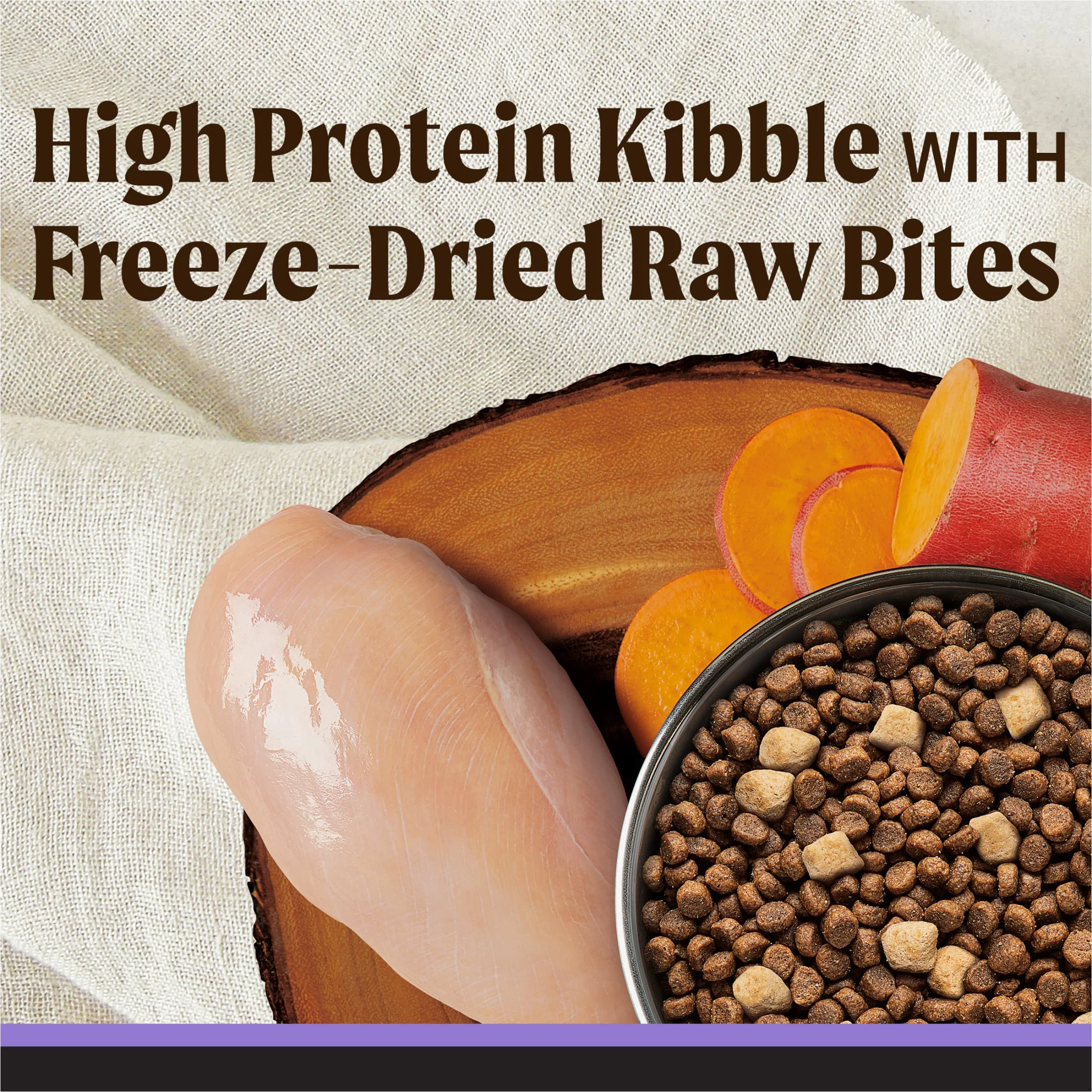 Merrick Backcountry Grain Free Dry Puppy Dog Food, Kibble With Freeze Dried Raw Pieces, Chicken Recipe, 20.0 lb. Bag - Image 7