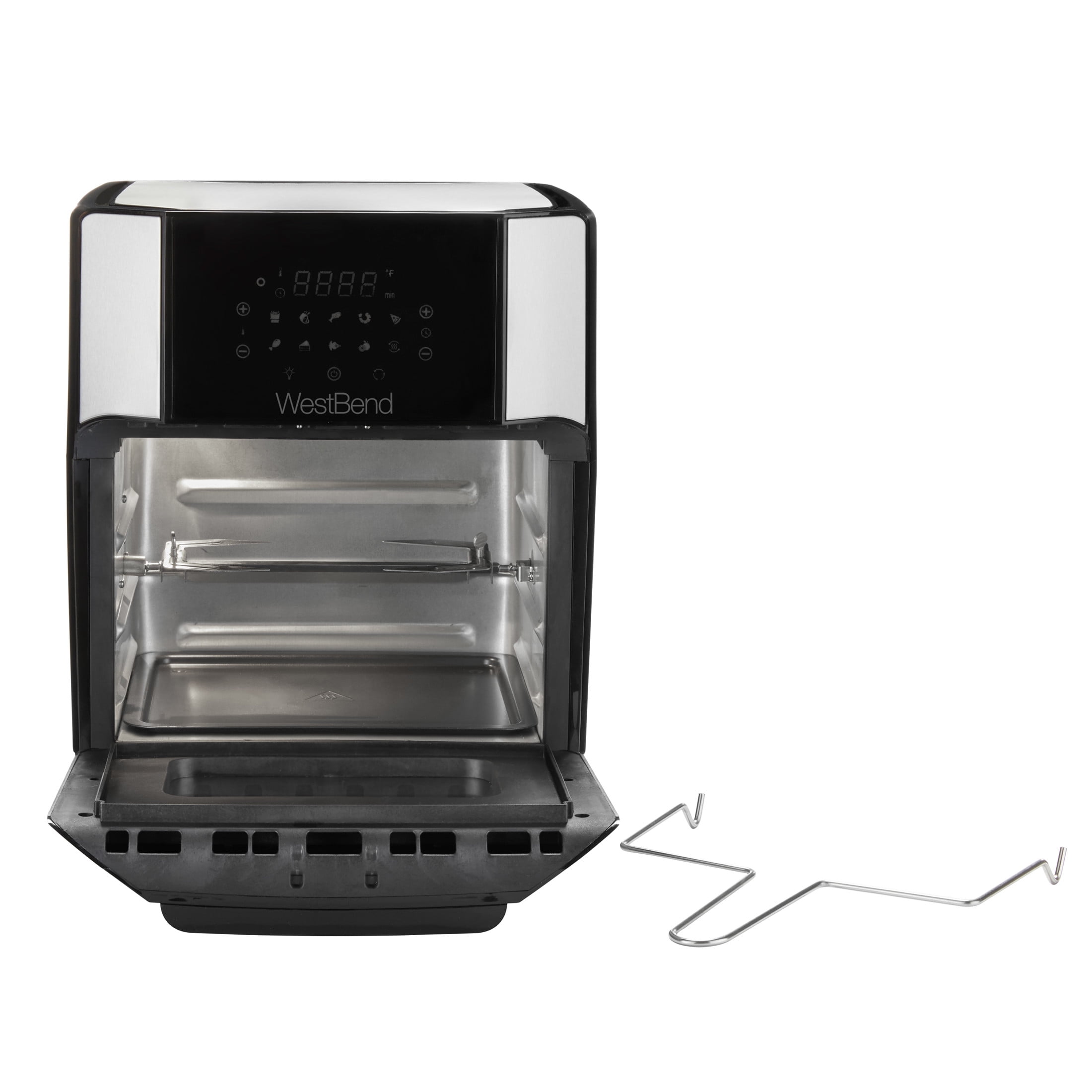 West Bend XL Digital Air Fryer Oven with 10 Presets and 6 Functions, 12.6 Qt Capacity, in Black (AFWB12BK13) - Image 3