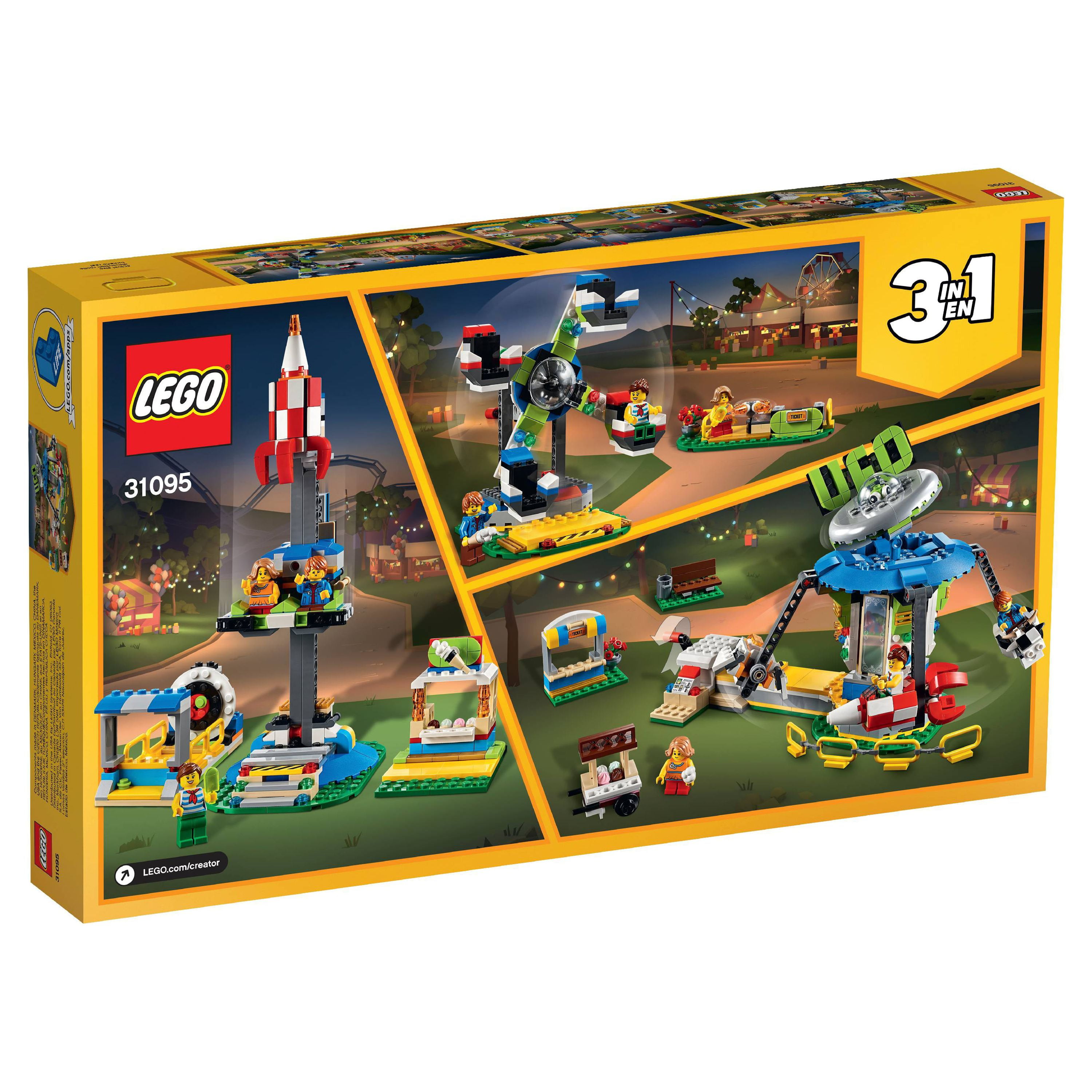 LEGO Creator Fairground Carousel 31095 Space-Themed Building Kit (595 Pieces) - Image 5
