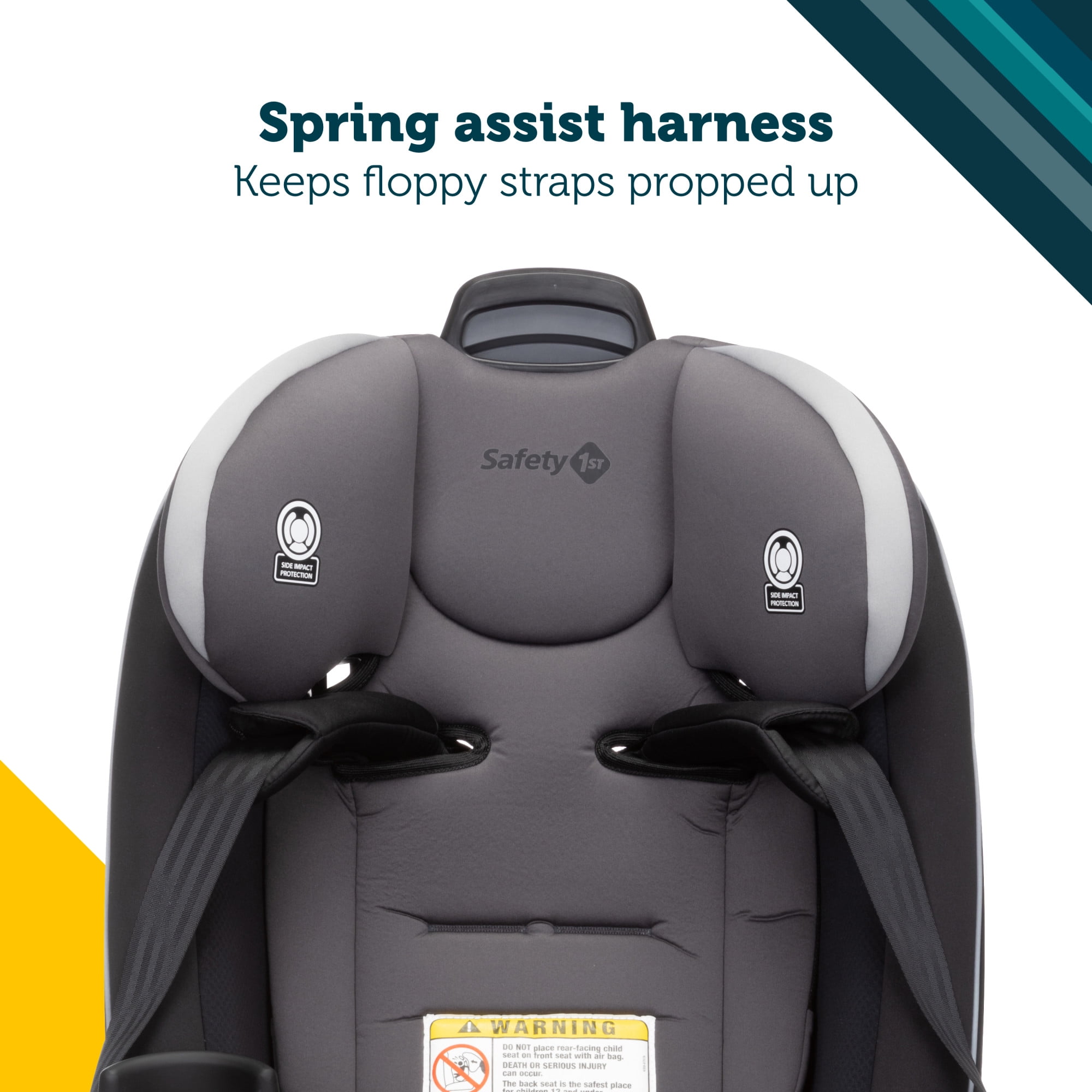 Safety 1ˢᵗ Grow and Go™ Extend 'n Ride LX All-in-One Convertible Car Seat, Winehouse, Infant & Toddler, Unisex - Image 26