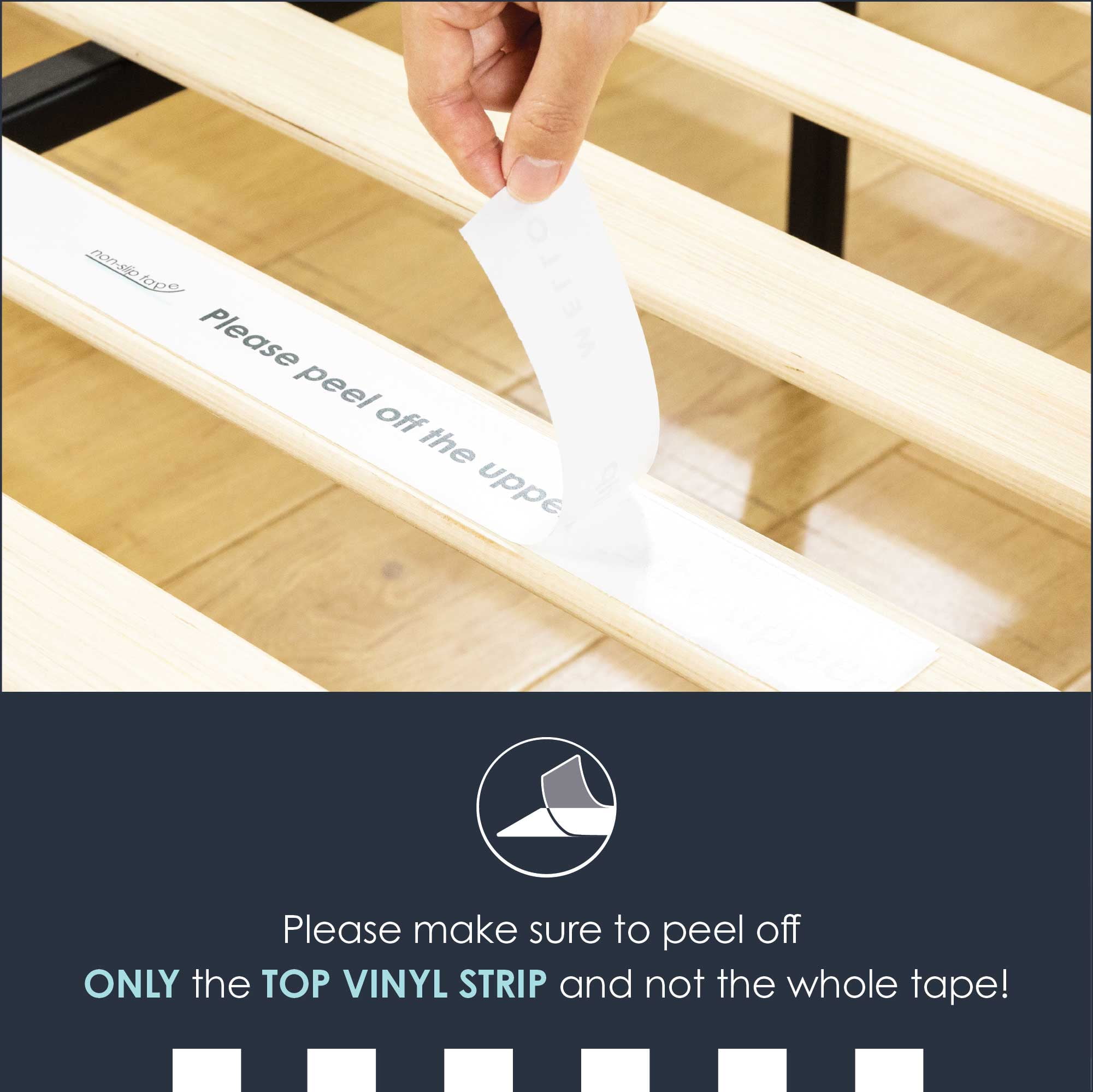 Best Price Mattress Asher 14" Bamboo Wood Platform Bed with Wooden Slats, Coffee, Queen - Image 2