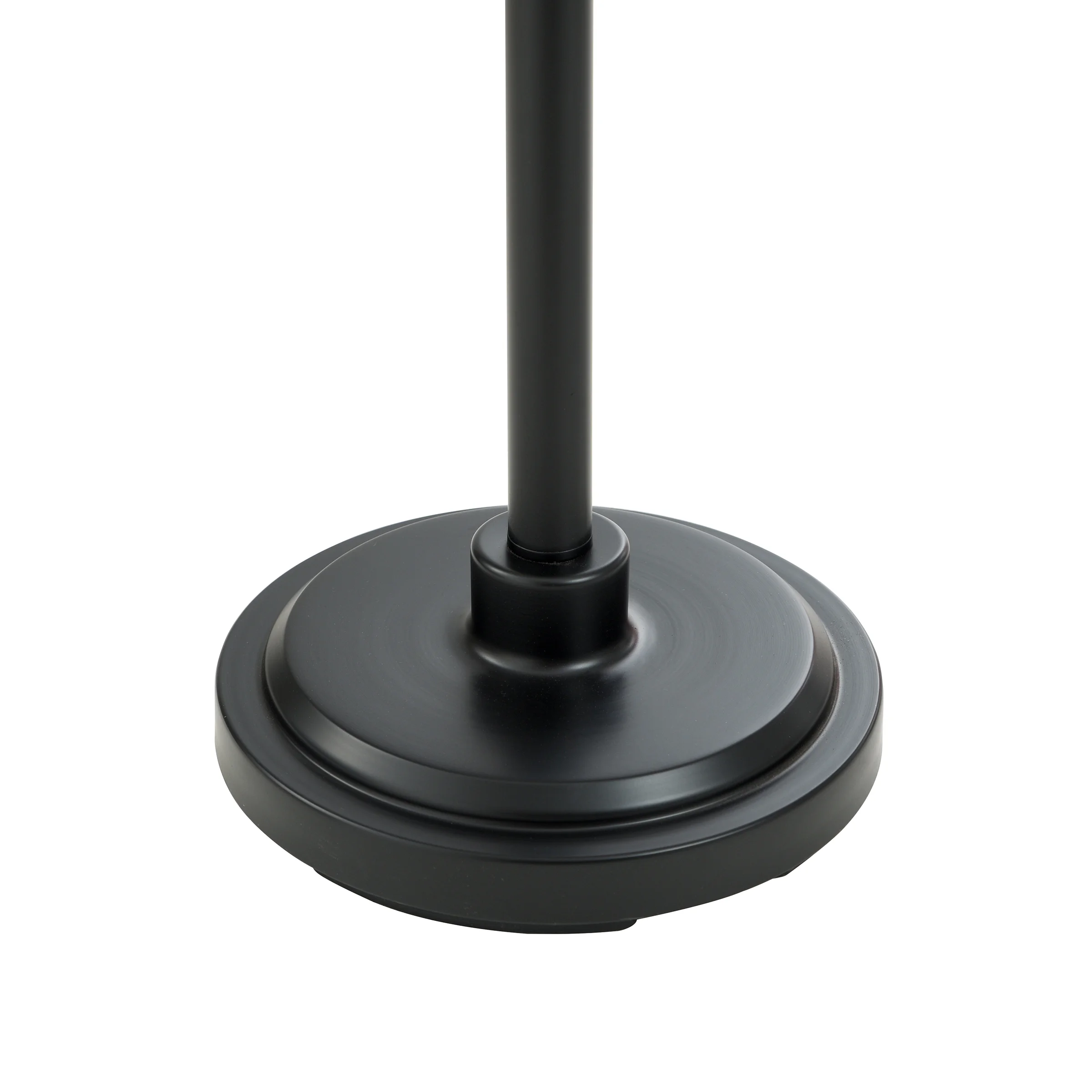 Better Homes & Gardens 63.5 in 3 Light Contemporary Black Floor Lamp Clear Glass - Image 5