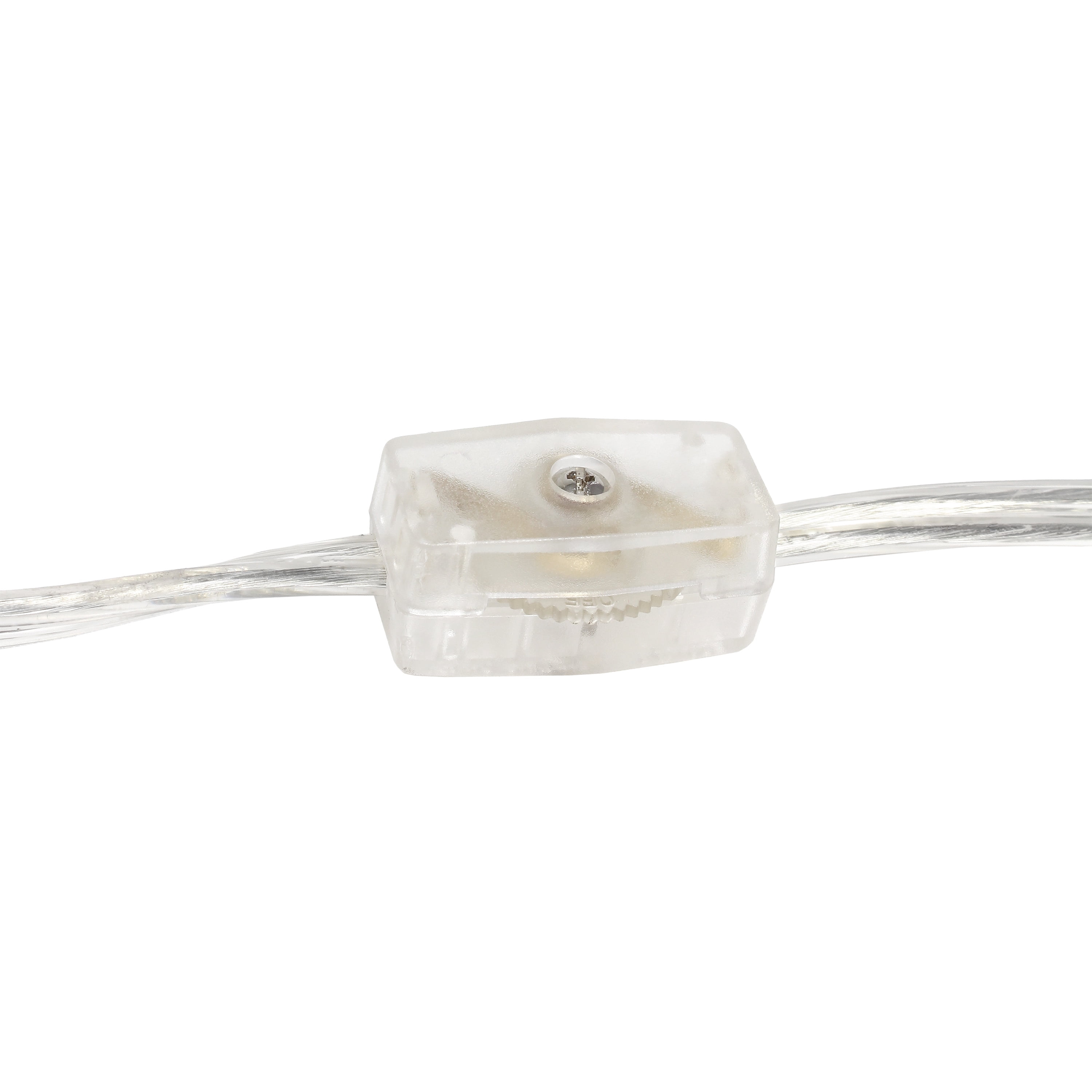 Elegant Designs 14.75" Buoy Rope 2-Pack Nautical Netted Coastal Ocean Sea Glass Table Lamp with White Fabric Shade, Aqua - Image 3