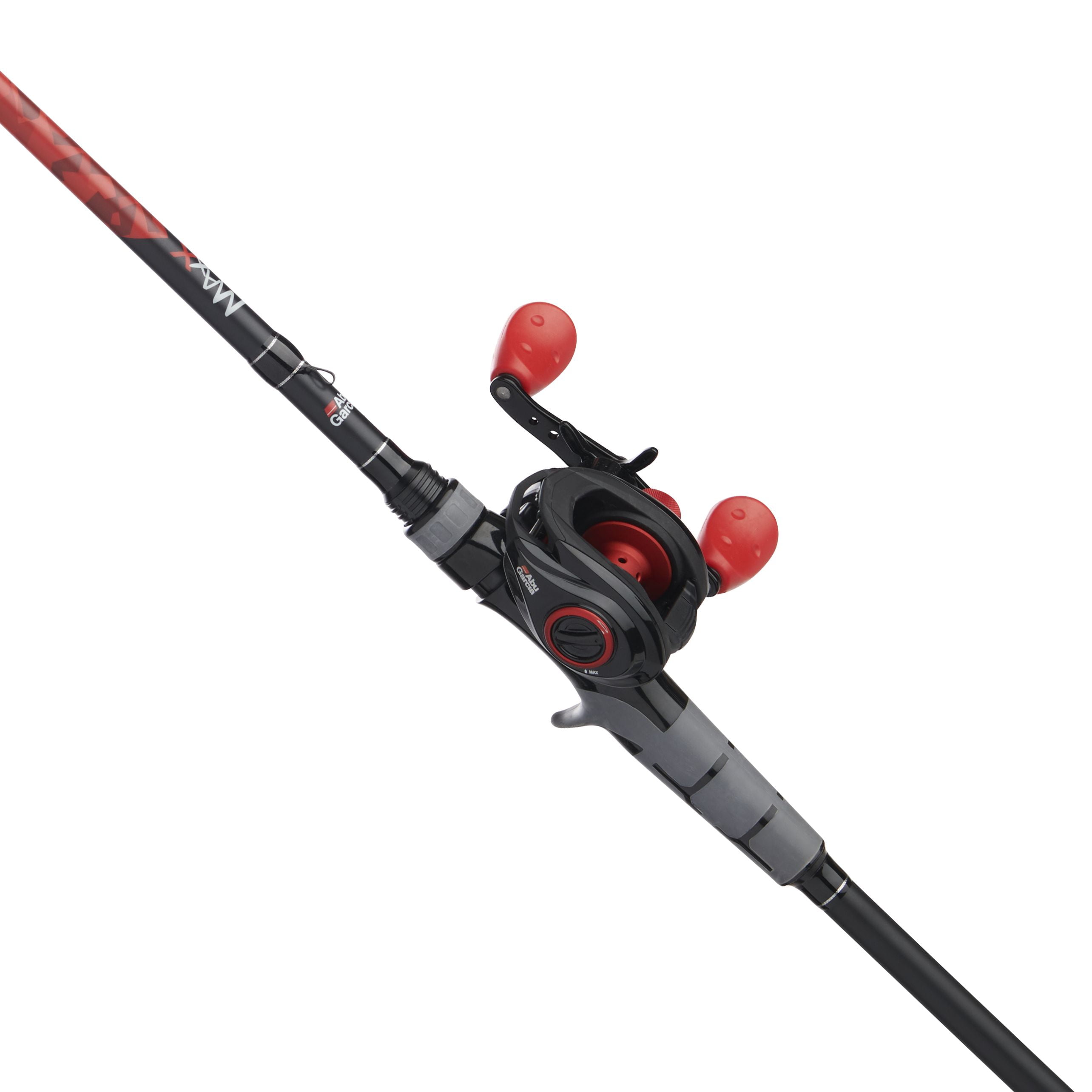 Abu Garcia Max X Baitcast Fishing Combo, 6'6" Medium Rod, Right Handed Reel - Image 4