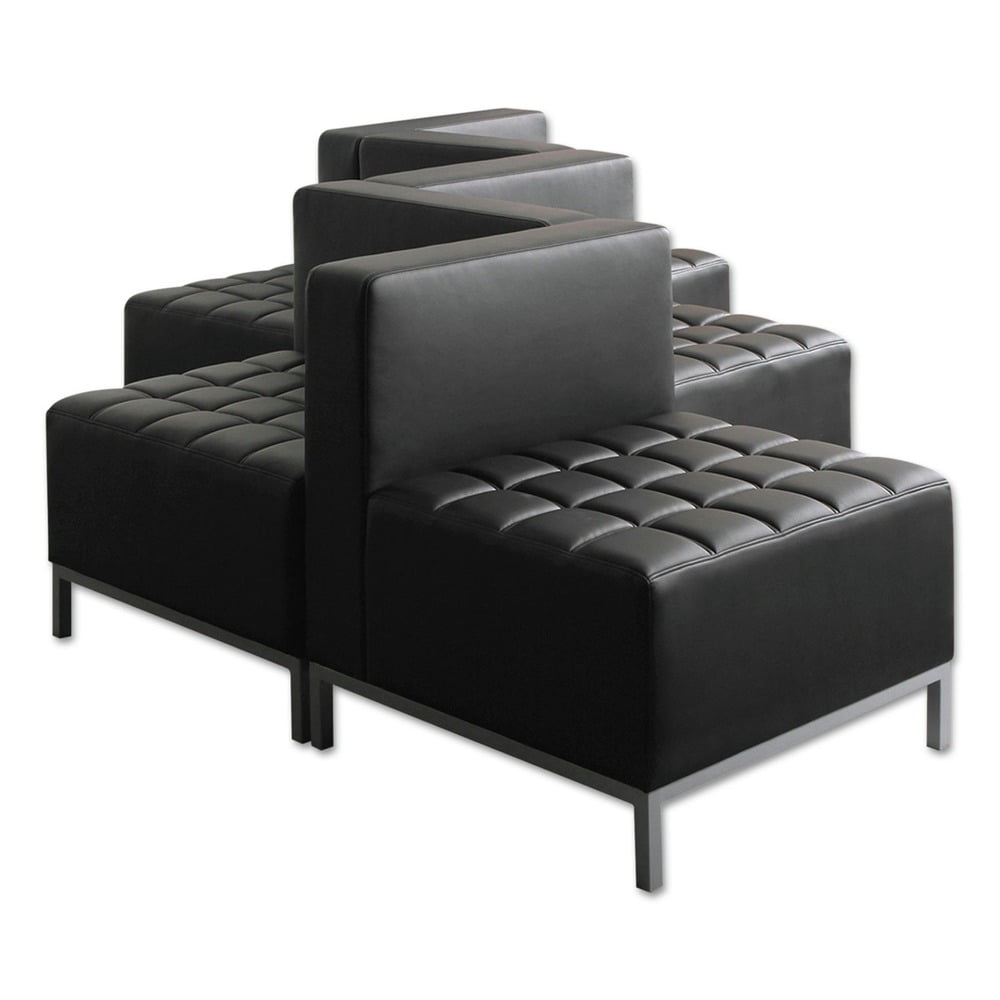 Alera QUB Polyurethane Ottoman Black (ALEQB8216) - Image 3