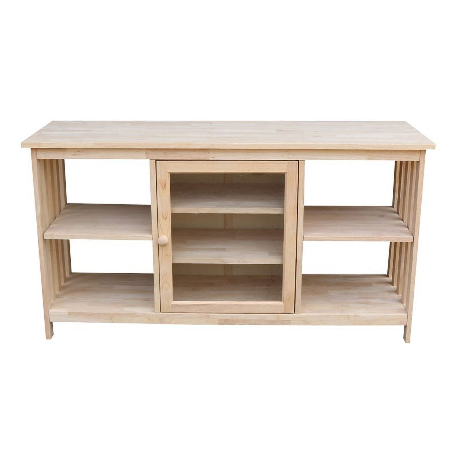 International Concepts Solid Wood Mission Entertainment Stand - Image 12