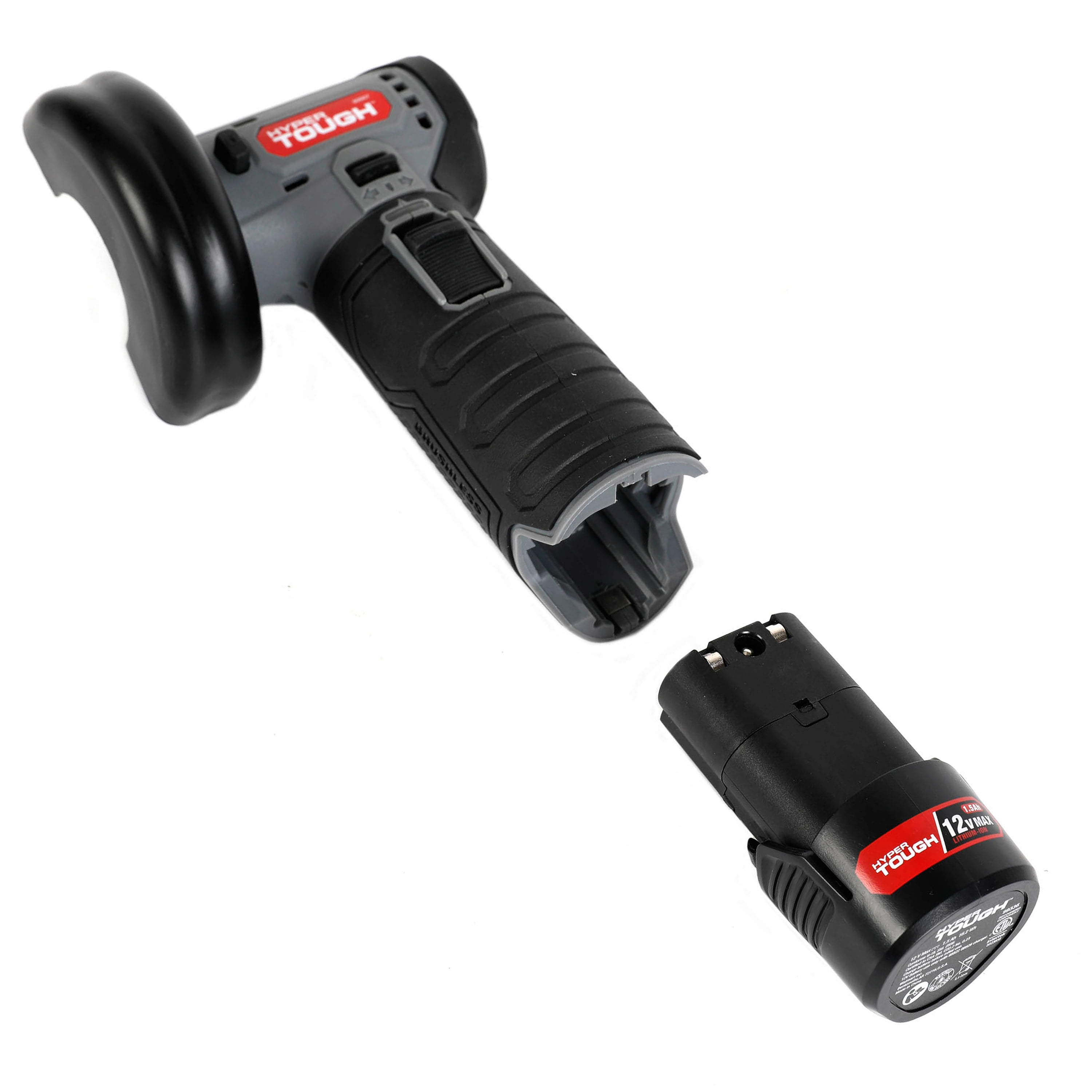 Hyper Tough 12-Volt Cordless Rechargeable Cut off Grinder - Image 8