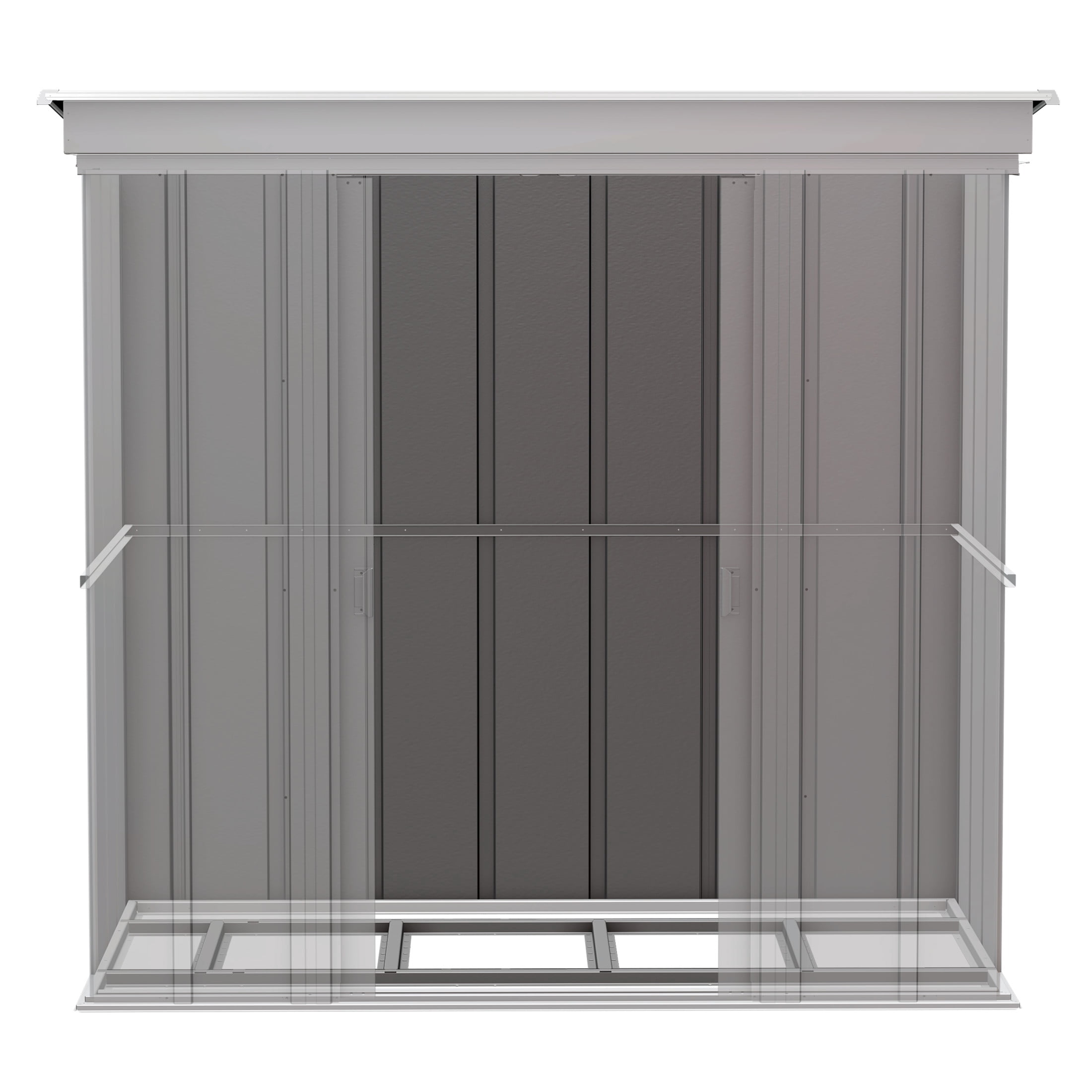 Arrow Classic Grey Floor Frame Kit For Sheds 5X4, 6X4, 6X5 Ft. And Select Sheds 6X4 And 6X5 Ft. - Image 10
