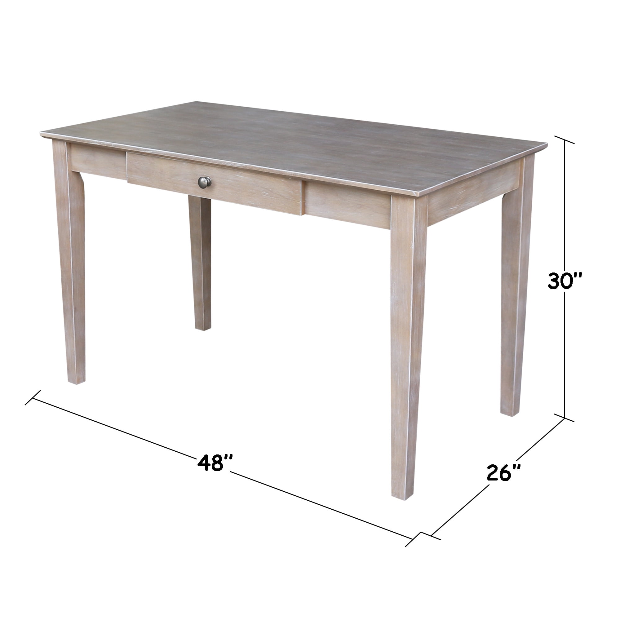 International Concepts Writing Desk With Drawer - Image 3