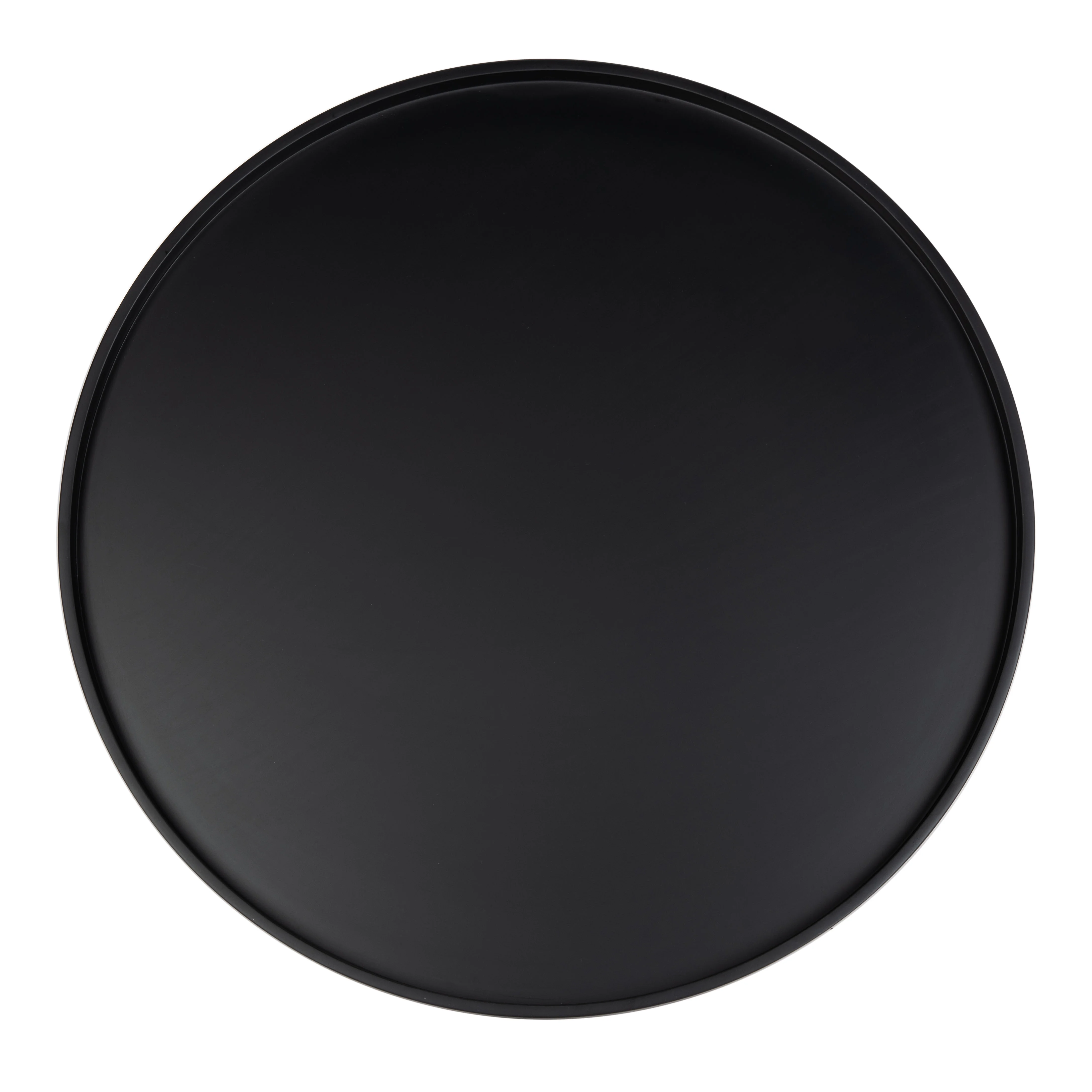 SAFAVIEH Fritz Modern Round Tray Top Coffee Table, Black - Image 7