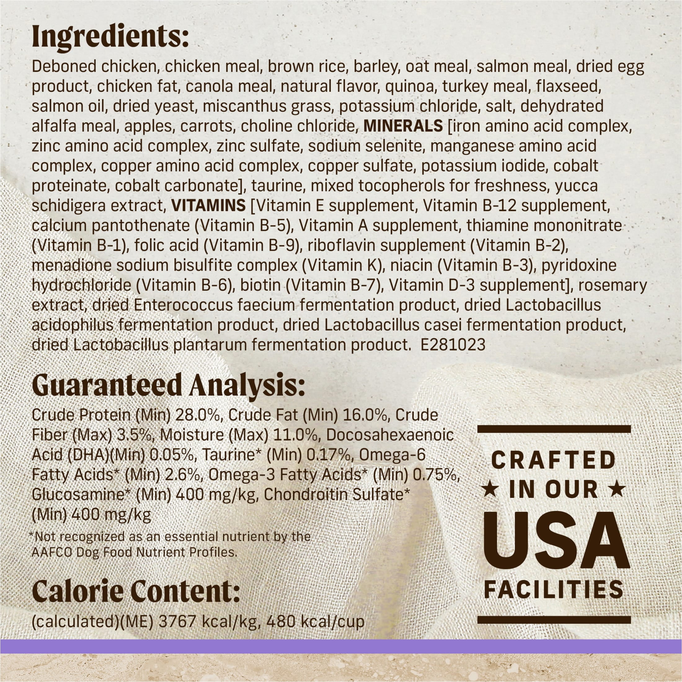 Merrick Chicken Dry Dog Food For Puppies, Whole Grain,12 lb Bag - Image 7