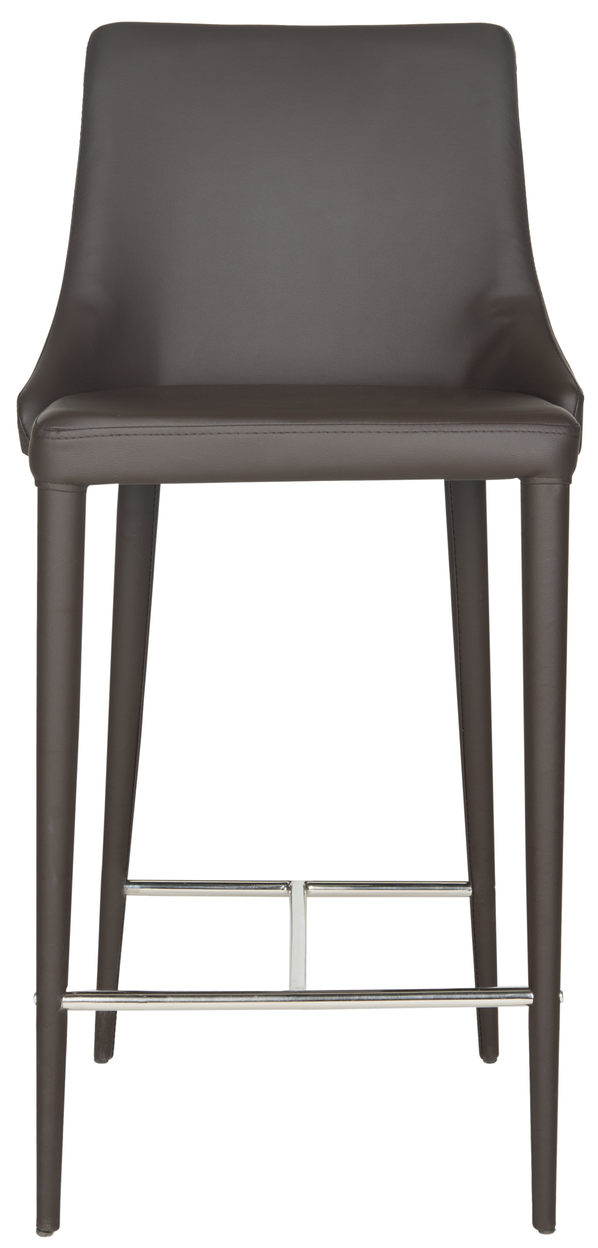 Safavieh Summerset Bicast Leather Counter Stool, Set of 2 - Image 5