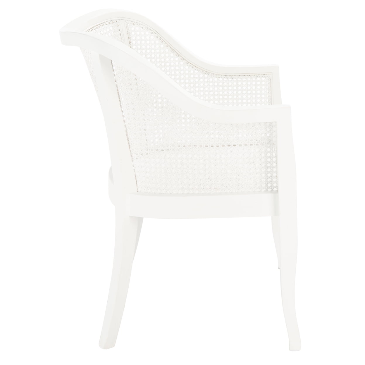 SAFAVIEH Maika Nautical Solid Dining Chair, White - Image 2