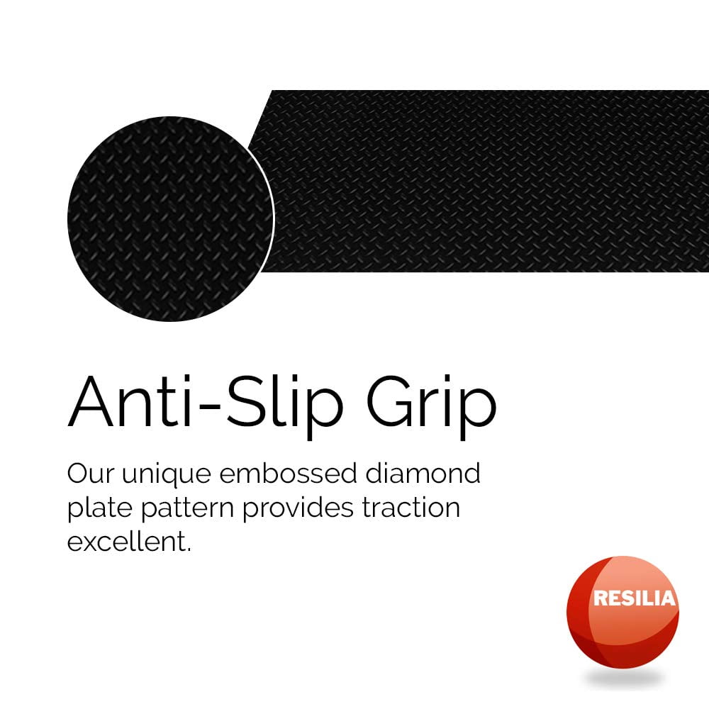 Resilia AX-AXZP-GRFJ, Slip-Resistant, Floor Mats, 4 feet x 8 feet - Black - Image 6