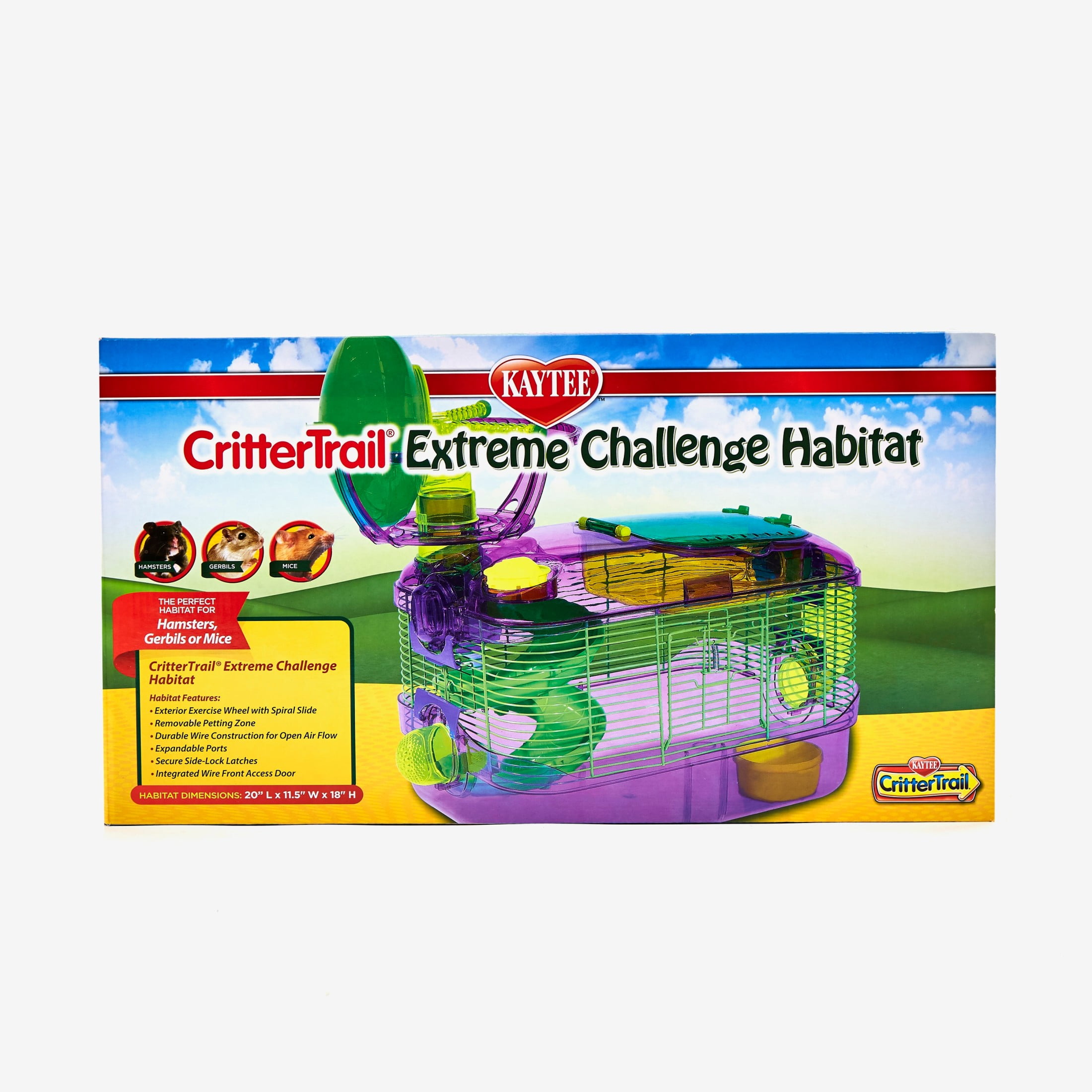 Kaytee CritterTrail Extreme Challenge Habitat for Pet Dwarf Hamsters, Gerbils or Mice - Image 2