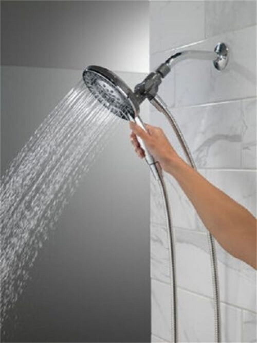 Delta In2ition Dual Shower Head 1.75 GPM 4-Setting 75955 - Image 4