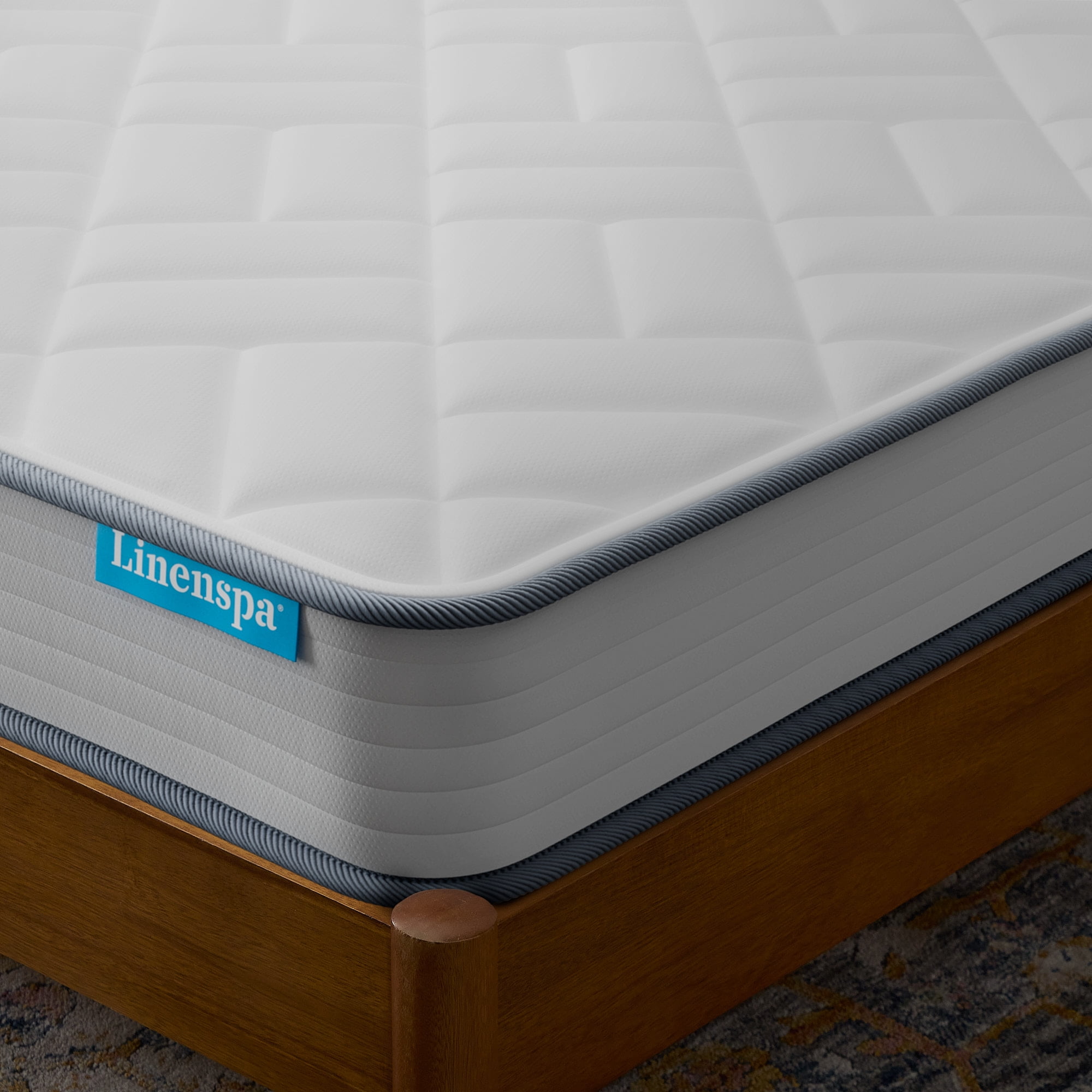 Linenspa Explorer 6" Firm Tight Top Innerspring Mattress, Full - Image 2